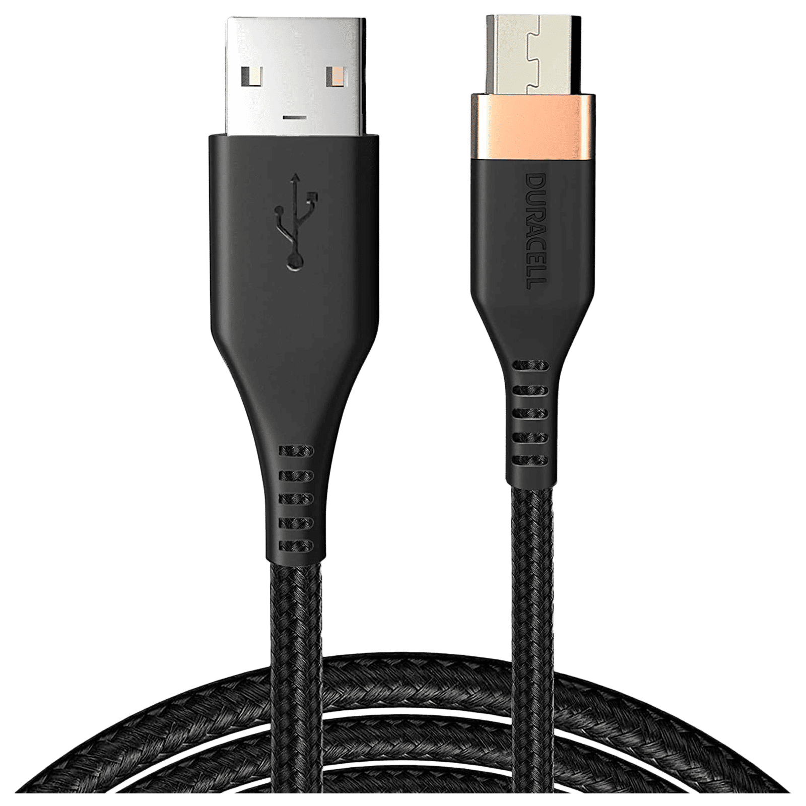 DURACELL Type A to Type B 3.96 Feet (1.2 M) Cable (Tangle-free Design, Black)_1