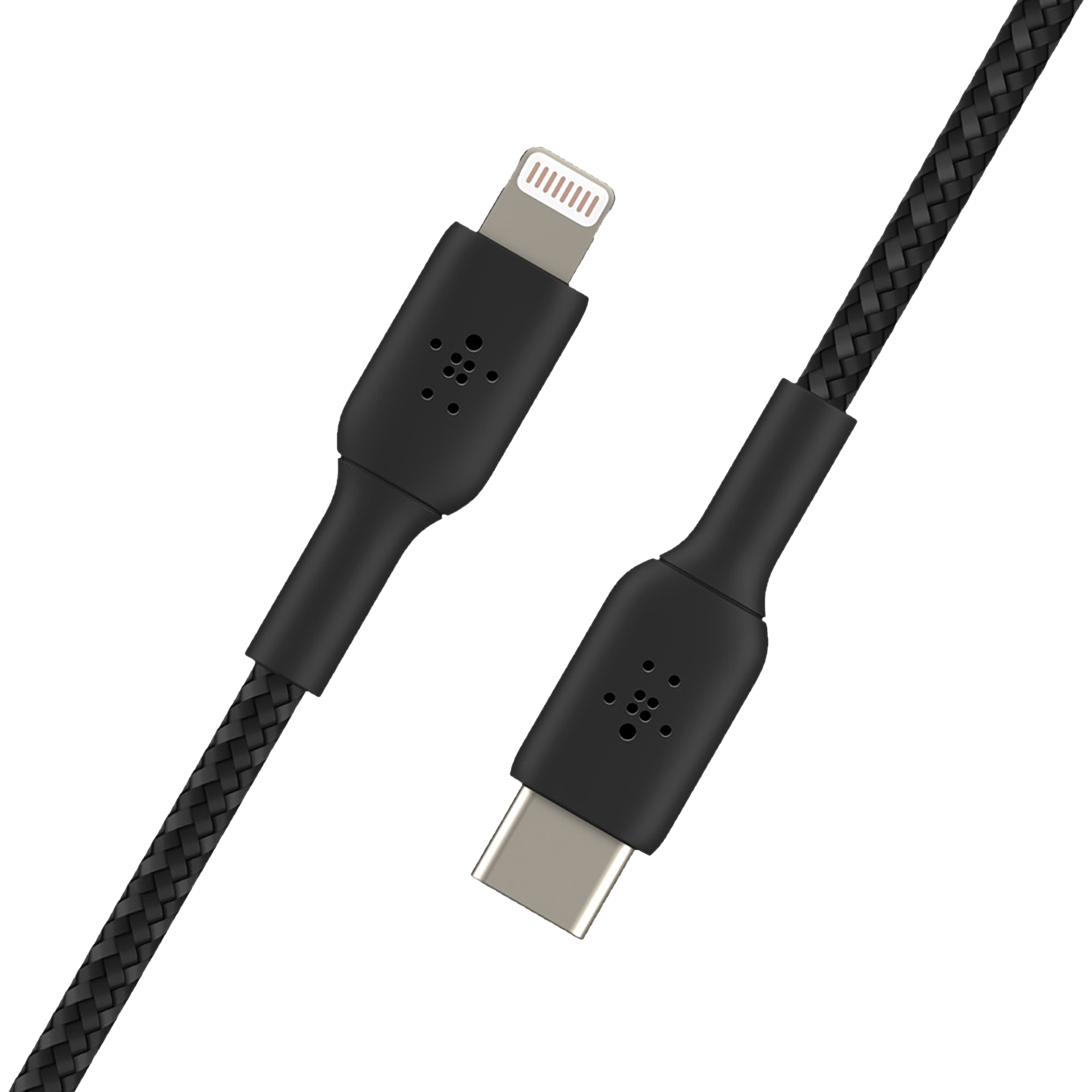 belkin BoostCharge Type C to Lightning 6.6 Feet (2M) Cable (10000 Plus Bends Lifespan, Black)_3