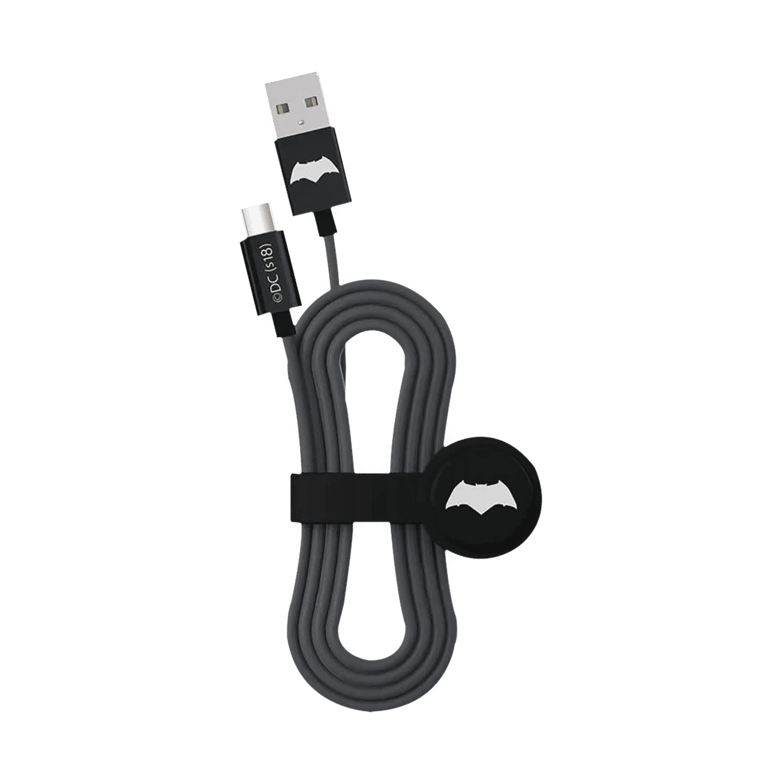 Macmerise Batman Type A to Type C 3.3 Feet (1M) Cable (MFi Certified, Multicolor) Macmerise Batman Type A to Type C 3.3 Feet (1M) Cable (MFi Certified, Multicolor)_1