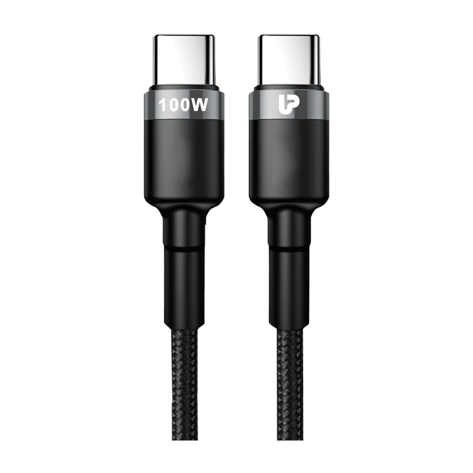 UltraProlink NyloKev Type C to Type C 4.9 Feet (1.5M) Cable (Tangle Free Design, Black)_3