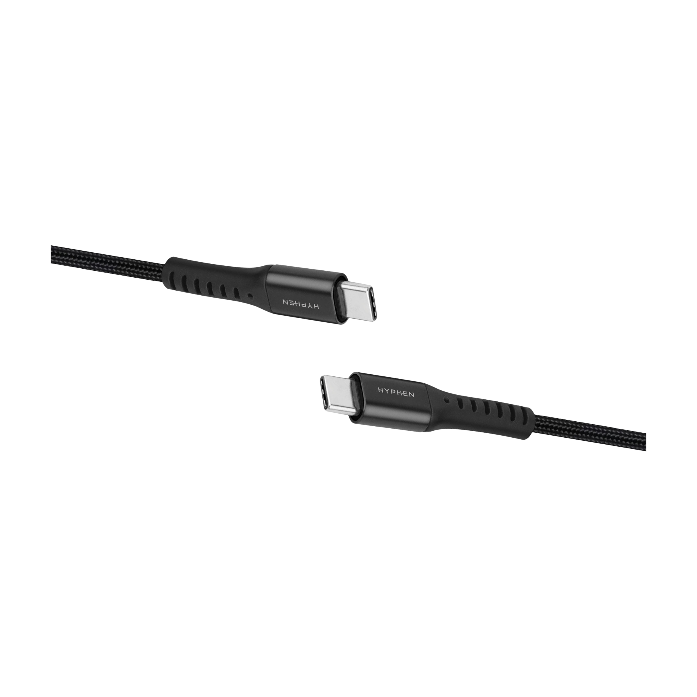 Hyphen Type C to Type C 6.6 Feet (2M) Cable (Aluminium Shell, Black) Hyphen Type C to Type C 6.6 Feet (2M) Cable (Aluminium Shell, Black)_4