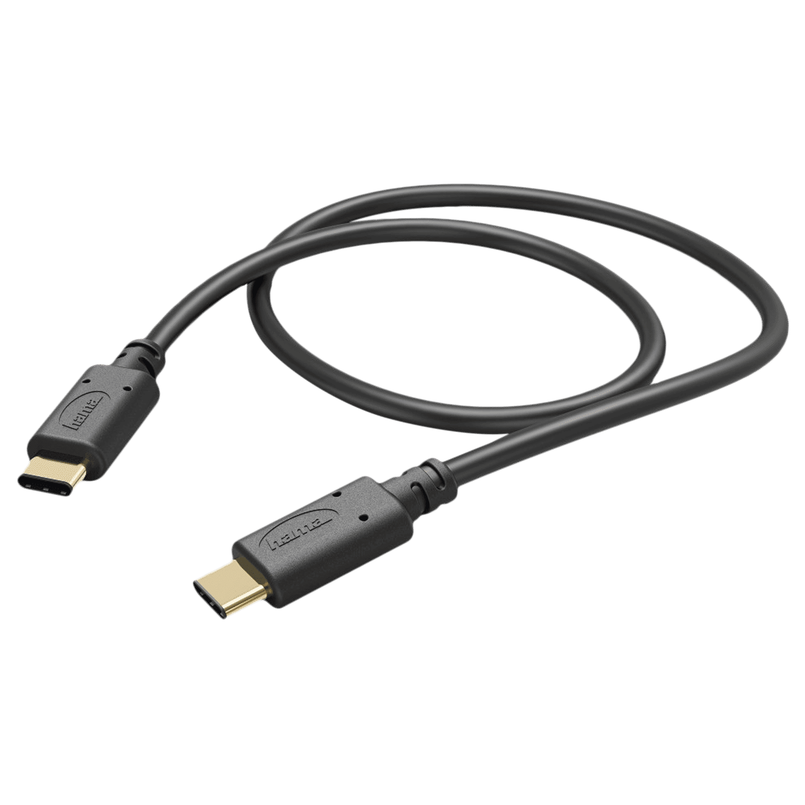 Hama Type C to Type C 3.3 Feet (1M) Cable (Sync and Charge, Black) Hama Type C to Type C 3.3 Feet (1M) Cable (Sync and Charge, Black)_1