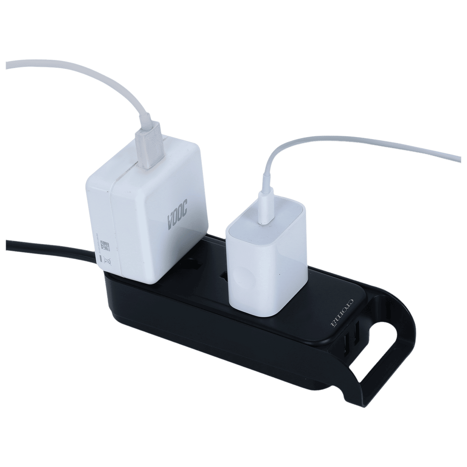 Croma 6 Amps 2 Sockets Surge Protector with Individual Switch (0.8 Meters, Safety Shutters in Socket, CRSP2WMSPA264301, Black) Croma 6 Amps 2 Sockets Surge Protector with Individual Switch (0.8 Meters, Safety Shutters in Socket, CRSP2WMSPA264301, Black)_6