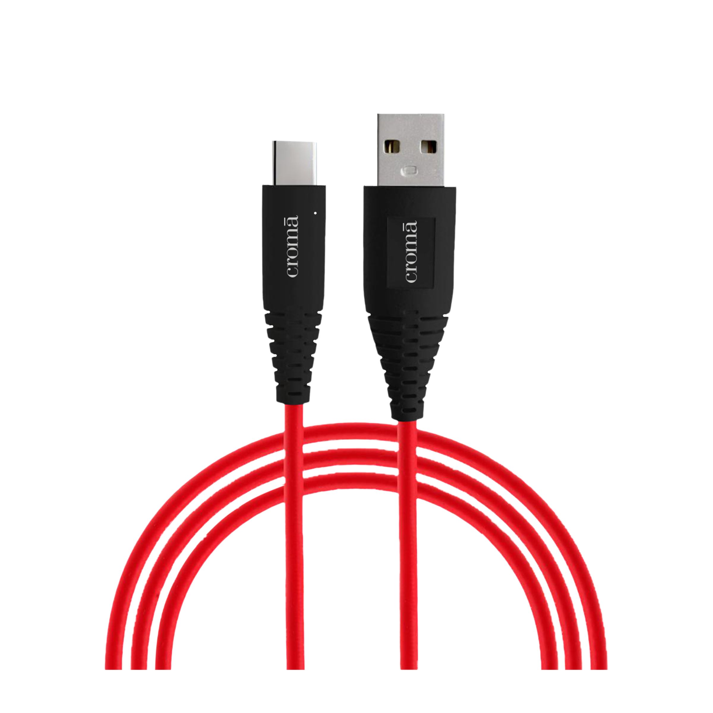 Croma Type A to Type C 3.3 Feet (1M) Cable (Dash & Warp Protocols, Red)_1