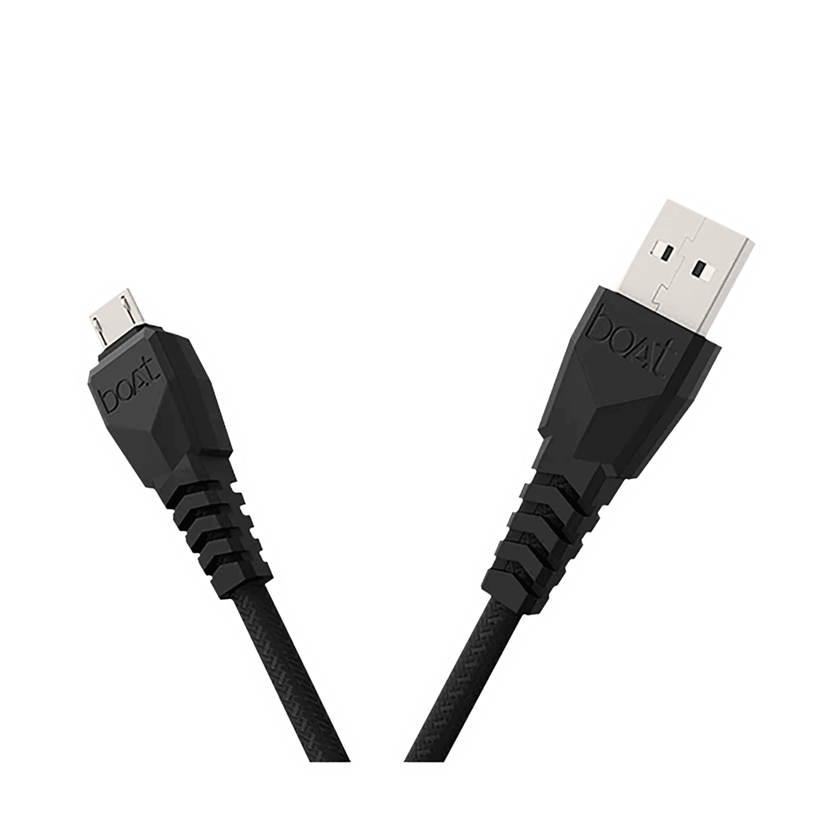 boAt 50 Type A to Micro USB 4.9 Feet (1.5M) Cable (Tangle-free Design, Black)_8