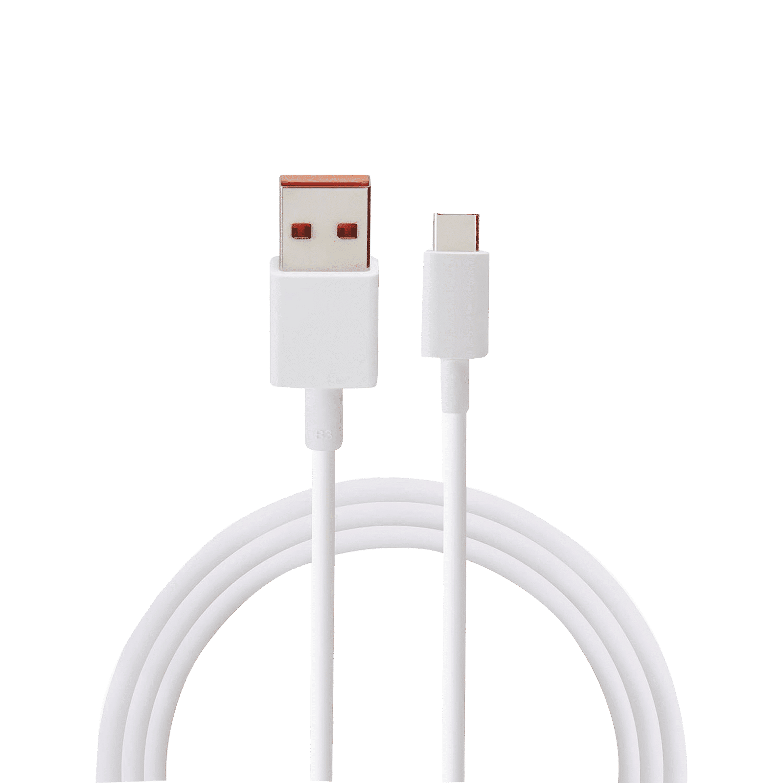 Xiaomi HyperCharge Type A to Type C 3.3 Feet (1M) Cable (Tangle Free Design, White)_1