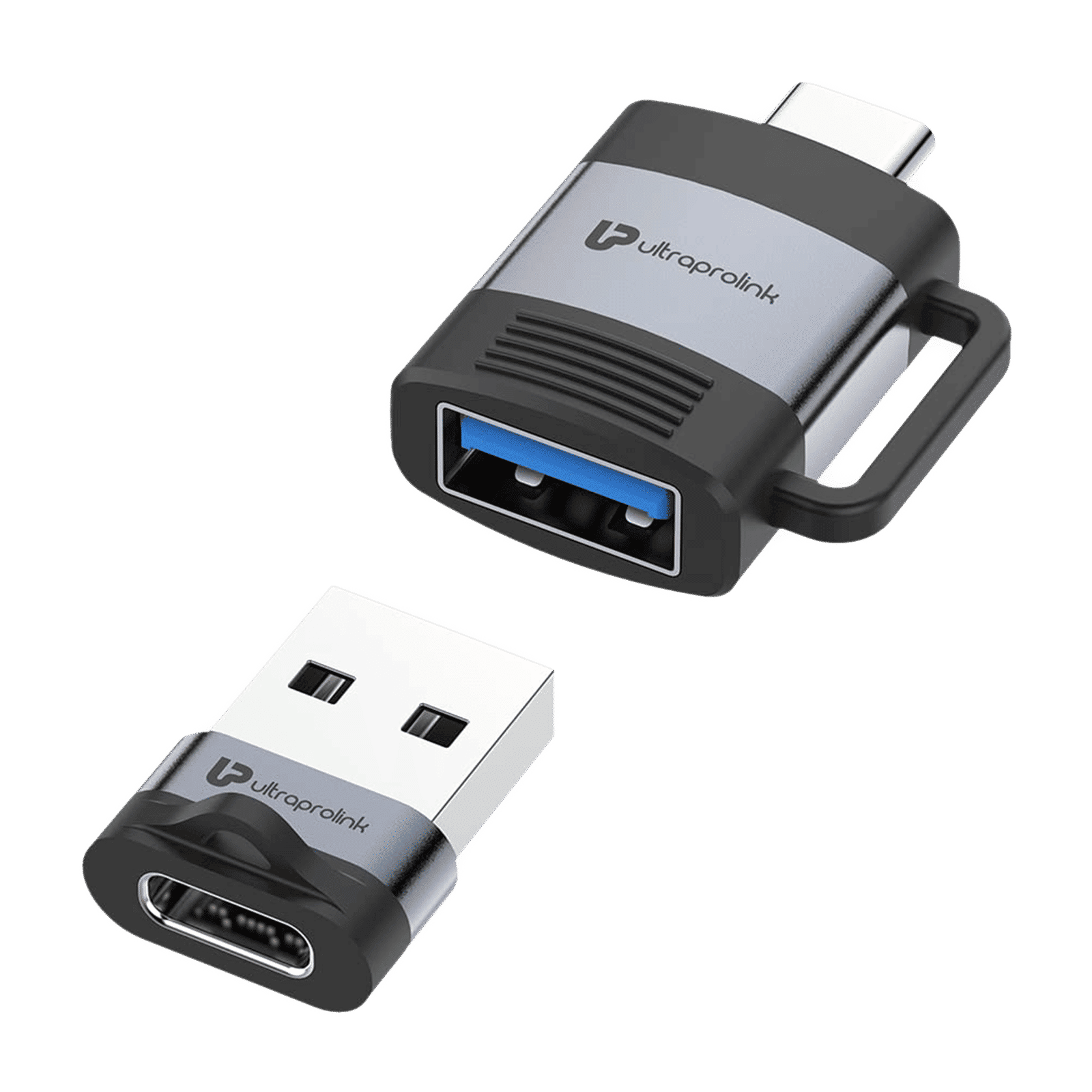 UltraProlink C-Adapt Duo Type C to Type A OTG Adapter (5Gbps Data Transfer Speed, Black) UltraProlink C-Adapt Duo Type C to Type A OTG Adapter (5Gbps Data Transfer Speed, Black)_1