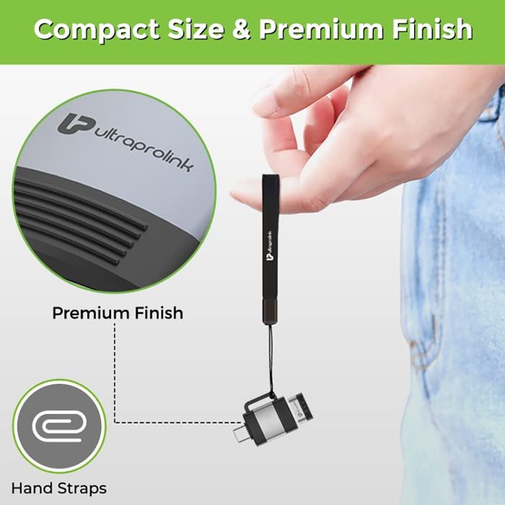 UltraProlink C-Adapt Duo Type C to Type A OTG Adapter (5Gbps Data Transfer Speed, Black) UltraProlink C-Adapt Duo Type C to Type A OTG Adapter (5Gbps Data Transfer Speed, Black)_4