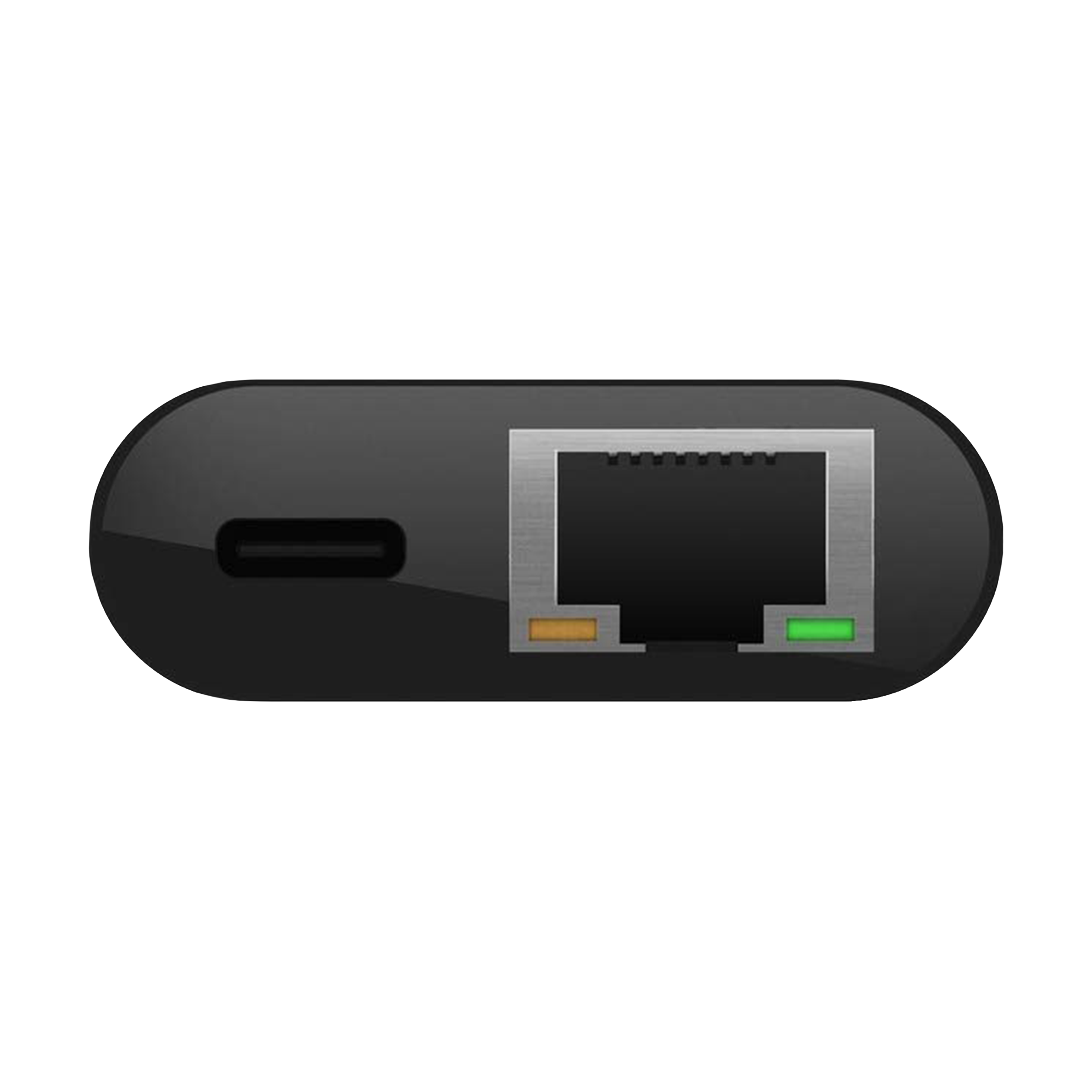 belkin USB Type C to Ethernet Multi-Port Hub (With Charge Adapter, Black)_3