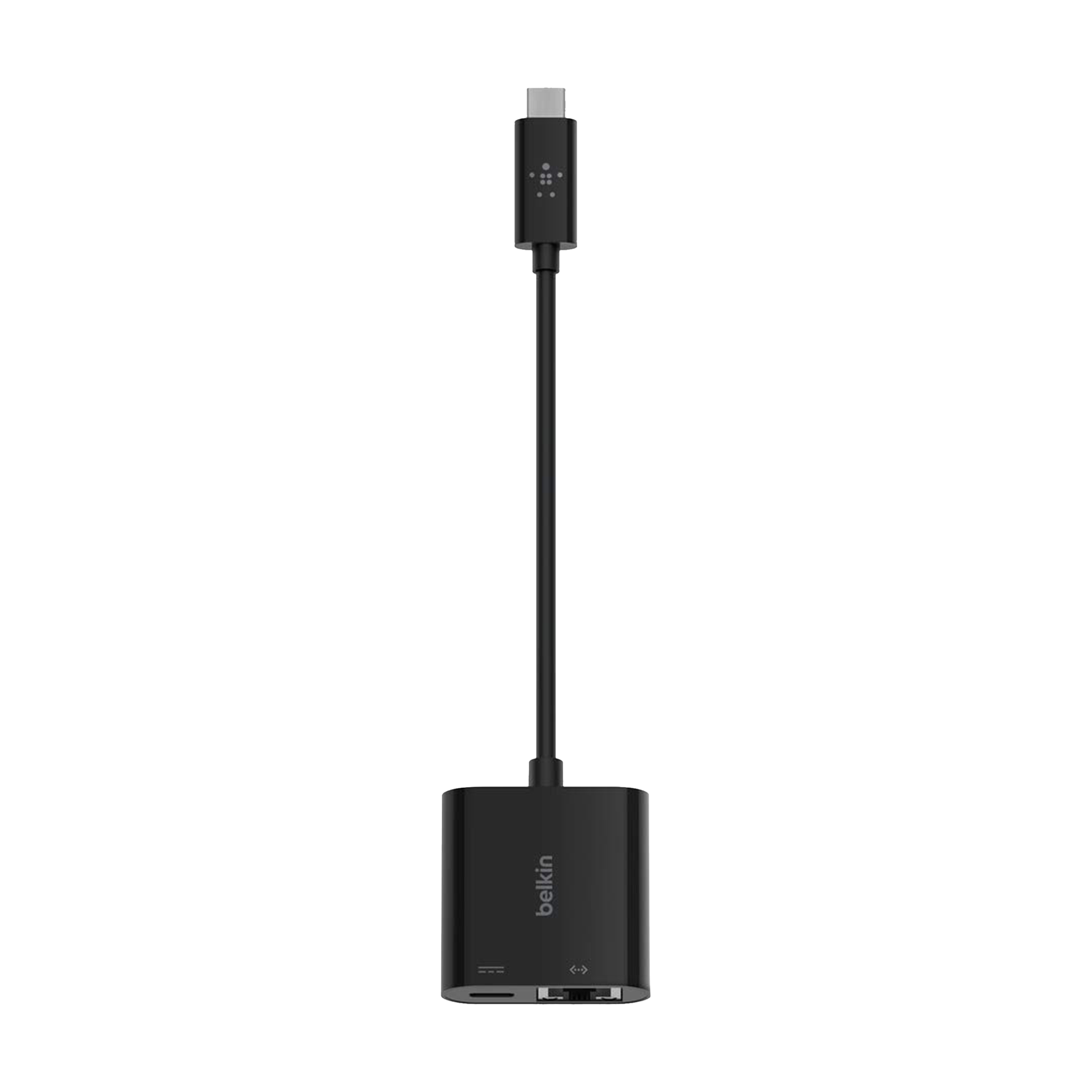 belkin USB Type C to Ethernet Multi-Port Hub (With Charge Adapter, Black)_4