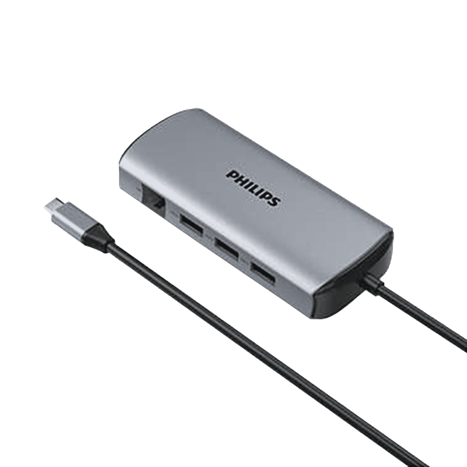 Philips 7-in-1 USB 3.0 Type C to USB 3.0 Type A, USB Type C, SD Card Slot, TF Card Reader, HDMI Type A USB Hub (5 Gbps Data Transfer Rate, Grey) Philips 7-in-1 USB 3.0 Type C to USB 3.0 Type A, USB Type C, SD Card Slot, TF Card Reader, HDMI Type A USB Hub (5 Gbps Data Transfer Rate, Grey)_1