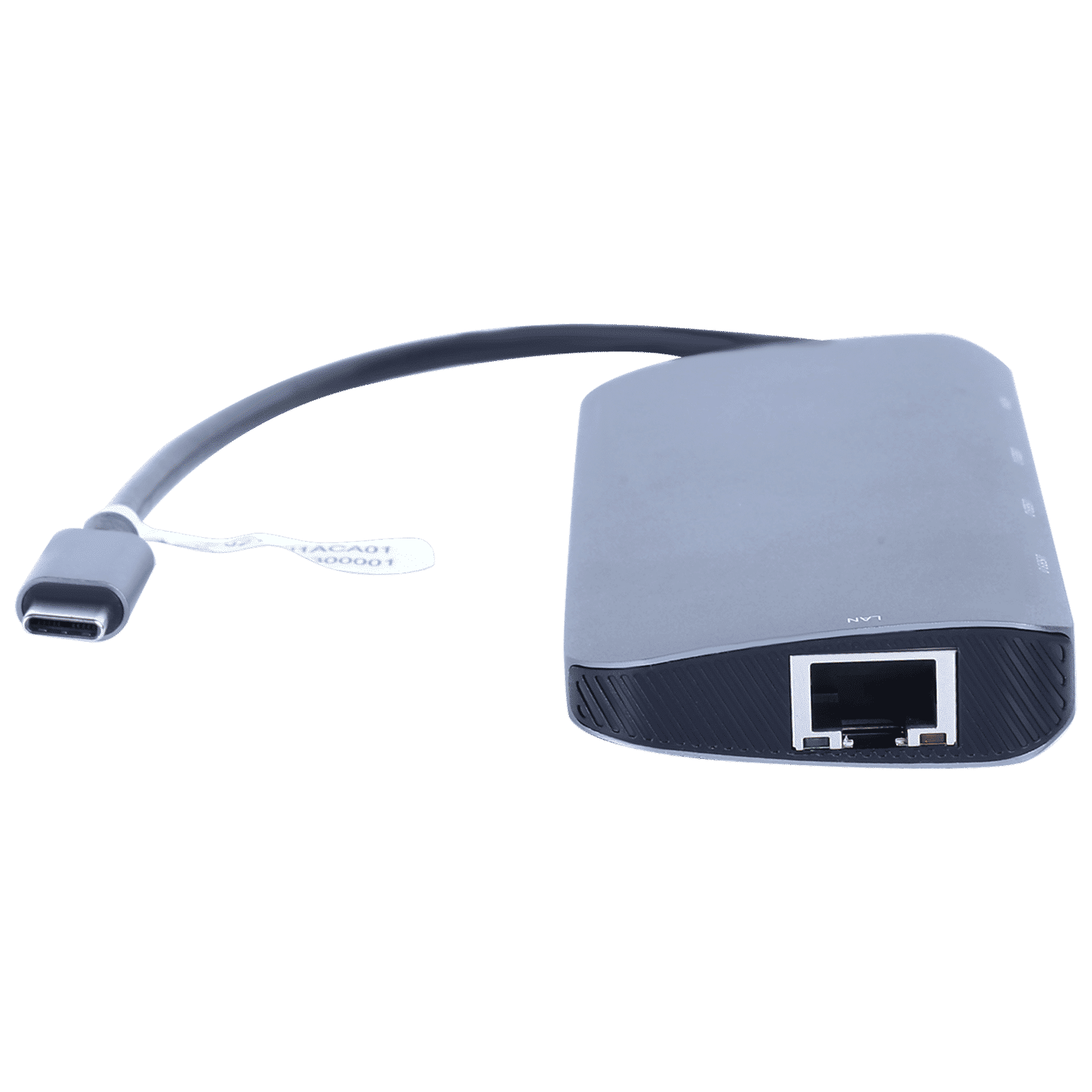 Croma USB 3.0 Type C to USB 3.0 Type C, USB 3.0 Type A, RJ45, HDMI Type A Multi-Port Hub (5 Gbps Data Transfer Rate, Grey)_3