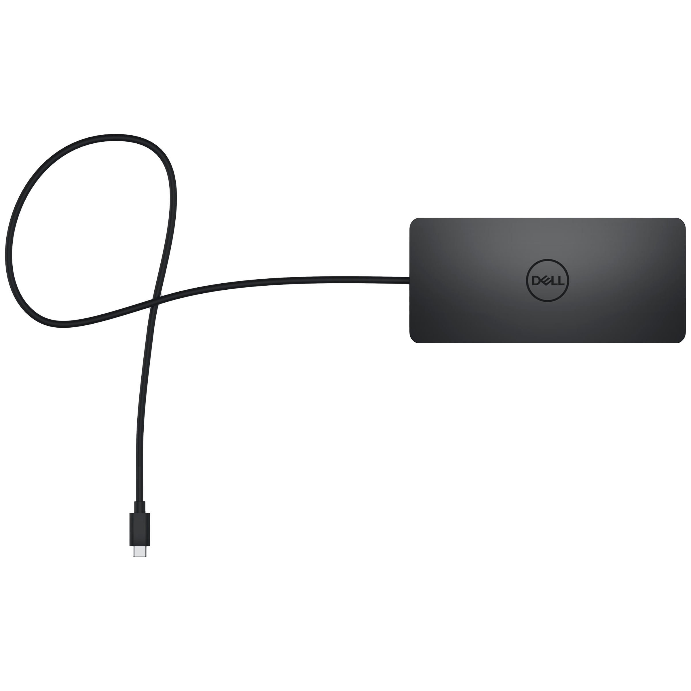 DELL UD22 USB 3.0 Type C to USB 3.2 Type A, USB 3.2 Type C, RJ45, HDMI Multi-Port Hub (Security Lock Slot, Black)_1