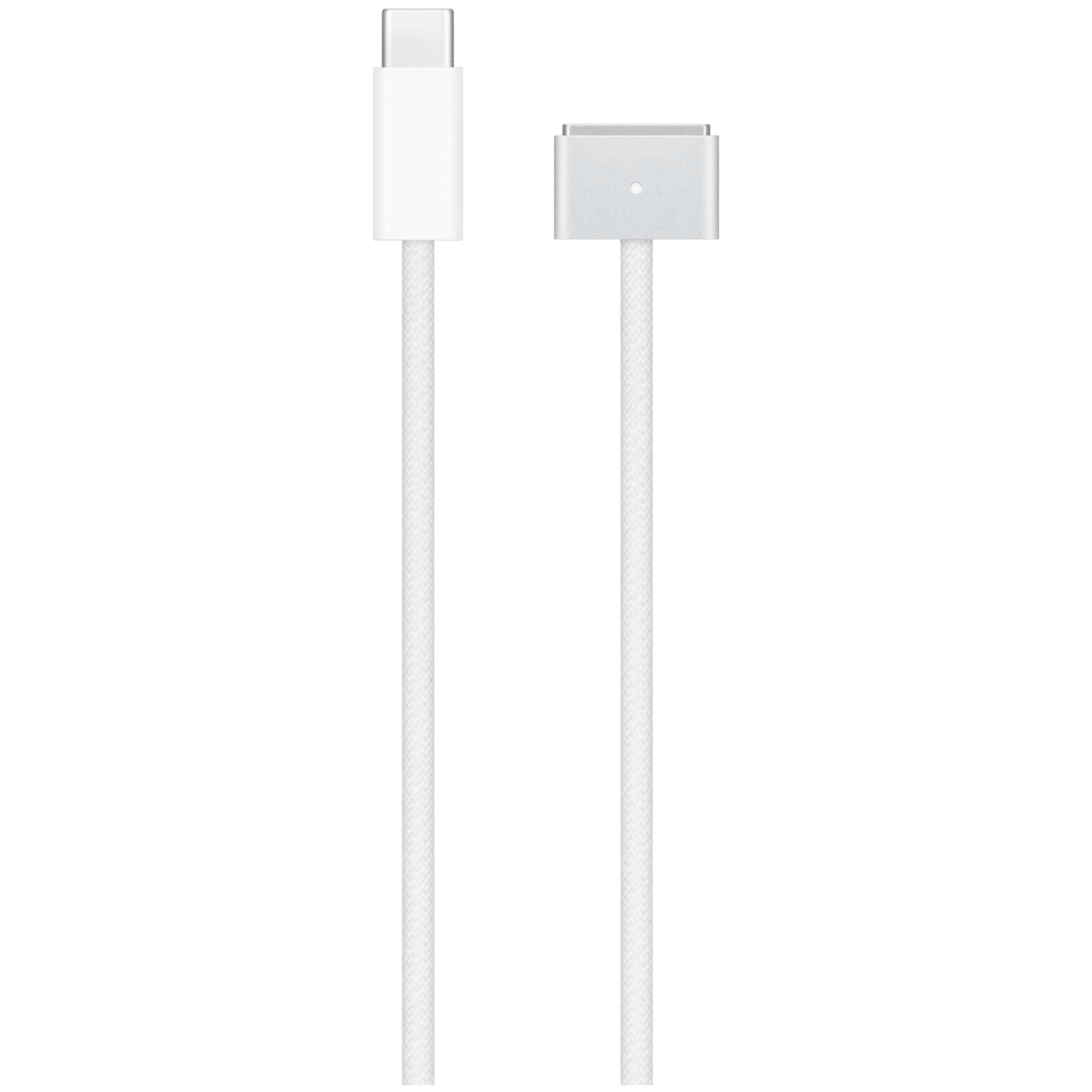 Apple MW613ZM/A Type C to MagSafe 3 6.5 Feet (2M) Cable (Made with a Woven Design, White)_2