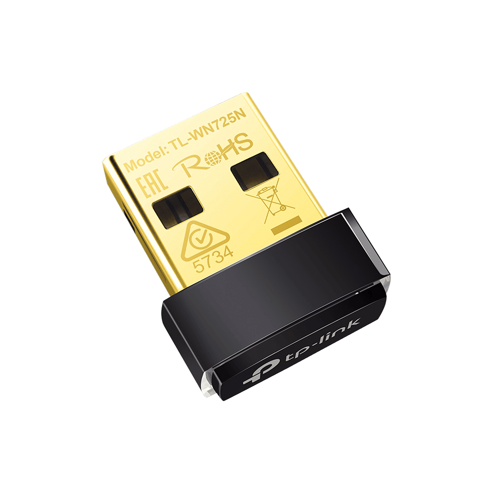 Tp-Link TL-WN725N 2.4 GHz Wi-Fi Network Adapter (Advanced Security, 150 Mbps, Black) Tp-Link TL-WN725N 2.4 GHz Wi-Fi Network Adapter (Advanced Security, 150 Mbps, Black)_2