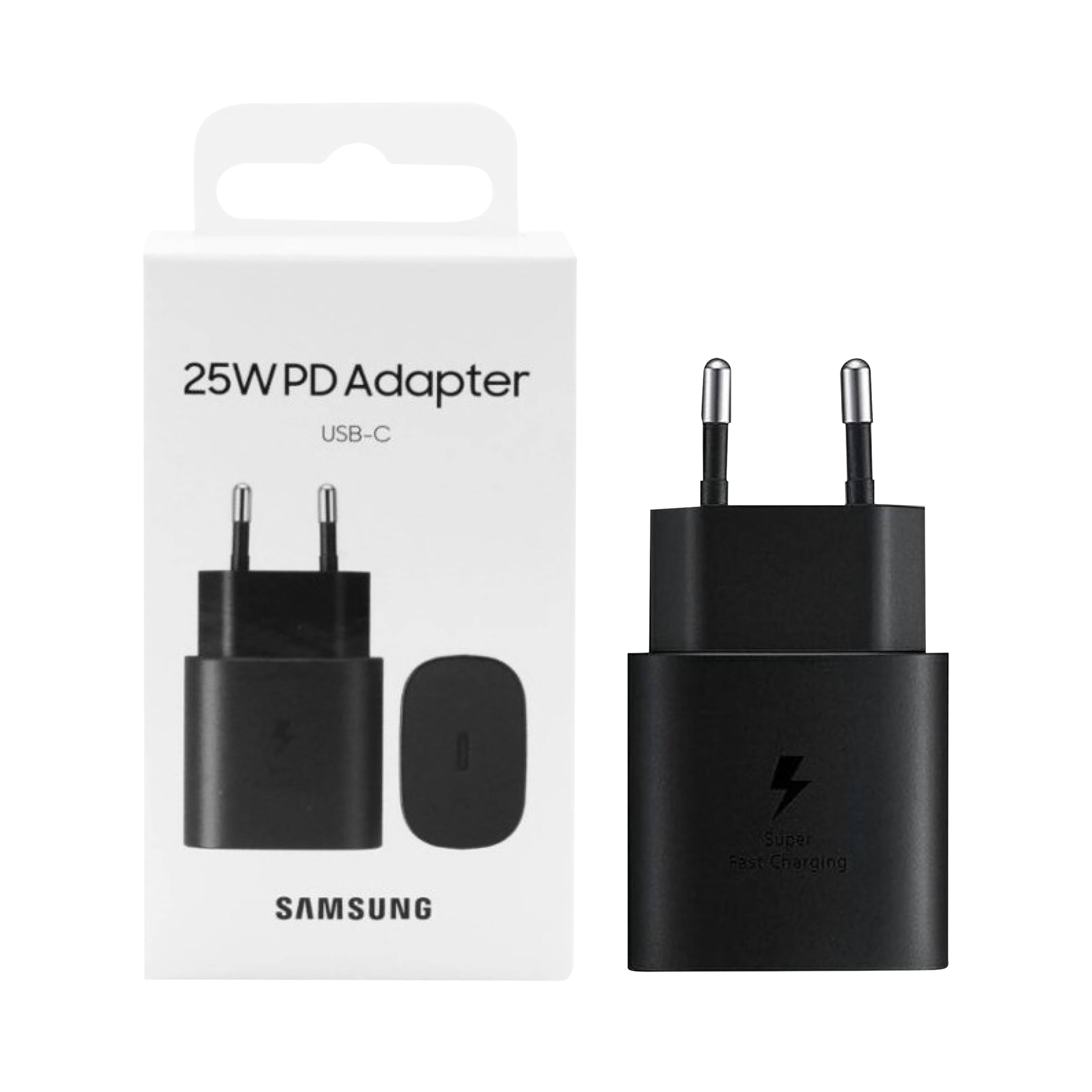 SAMSUNG TA800 25W Type C Fast Charger (Adapter Only, Safe Charging Support, Black)_7