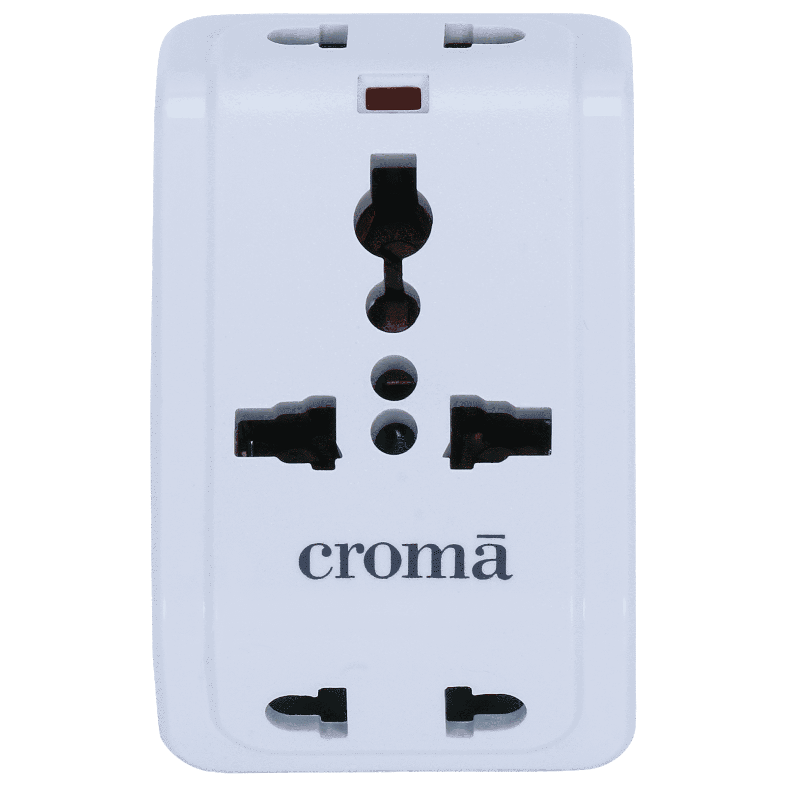 Croma CRSP3SPSPA264301 6 Amps 3 Way Multiplug (Built-in Surge Protection, White) Croma CRSP3SPSPA264301 6 Amps 3 Way Multiplug (Built-in Surge Protection, White)_1