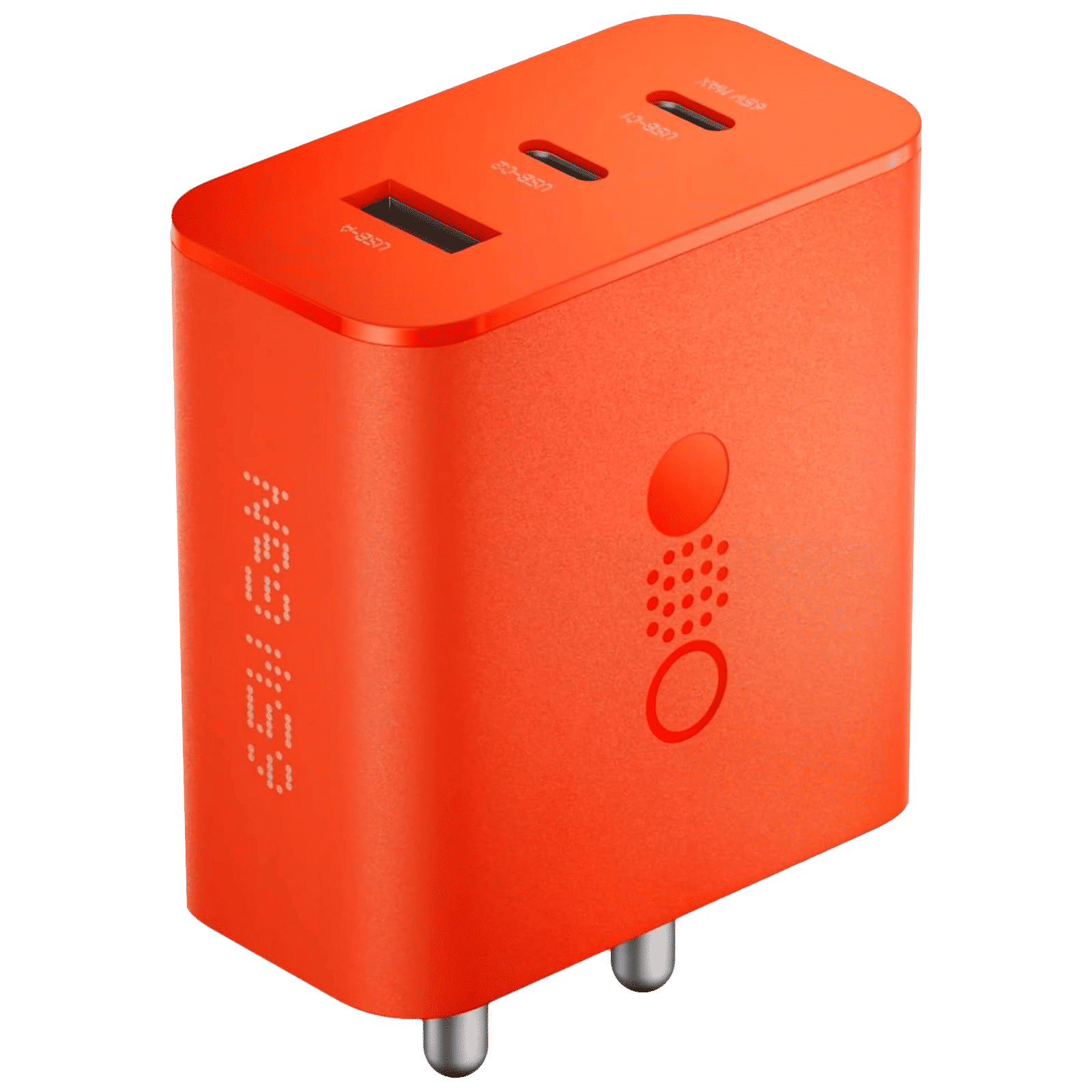 Nothing C332 65W Type A and Type C 3-Port Fast Charger (Adapter Only, GaN Technology, Orange) Nothing C332 65W Type A and Type C 3-Port Fast Charger (Adapter Only, GaN Technology, Orange)_1