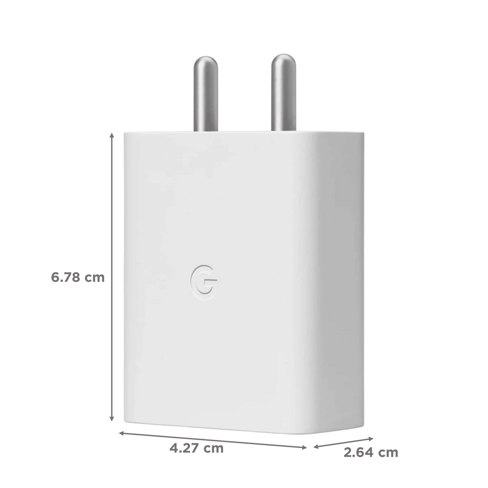 Google 30W Type C Fast Charger (Adapter Only, Wall Mount, White)_2