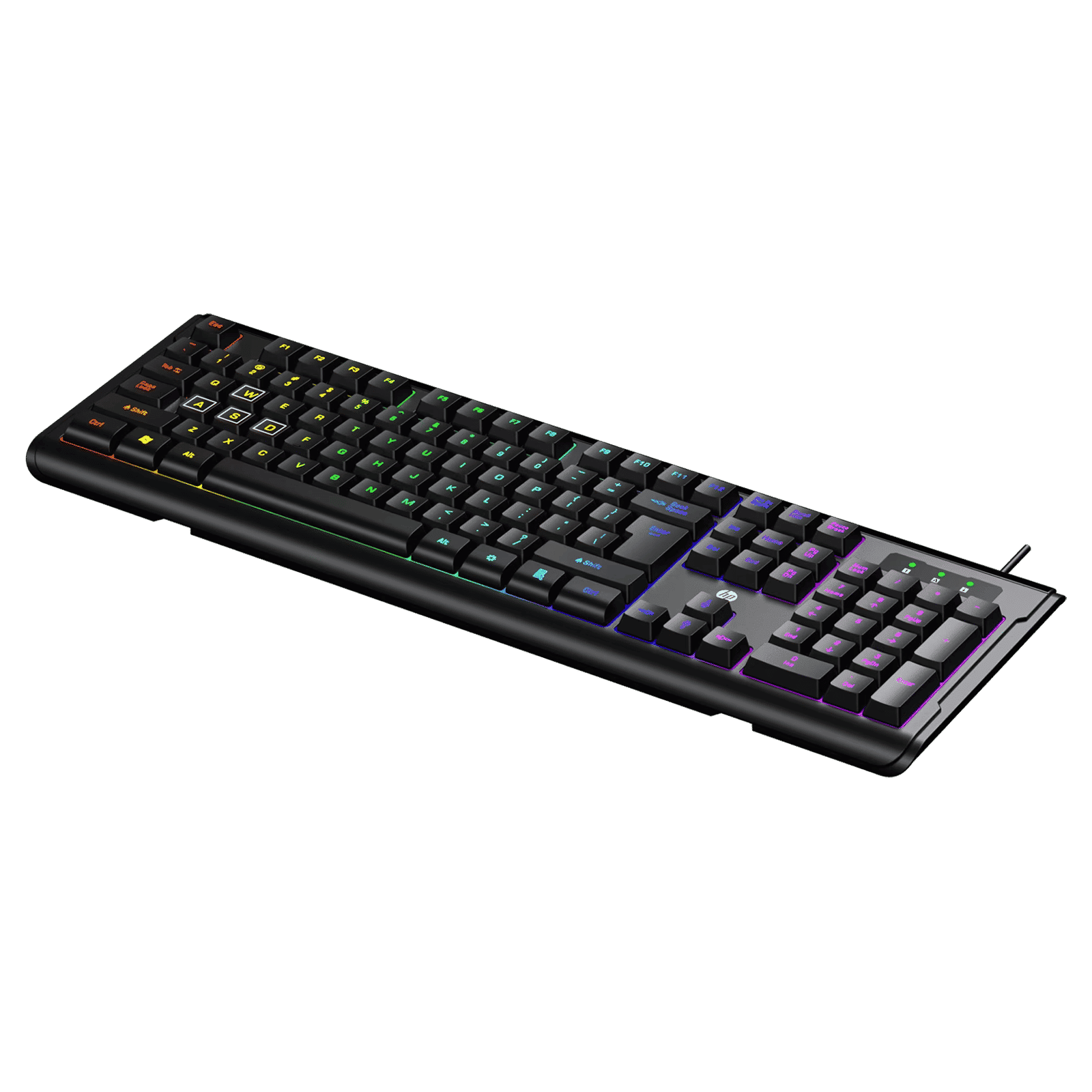 HP K280 Wired Gaming Keyboard with 3-Zone RGB Backlit (Spill Resistanc, Black)_3