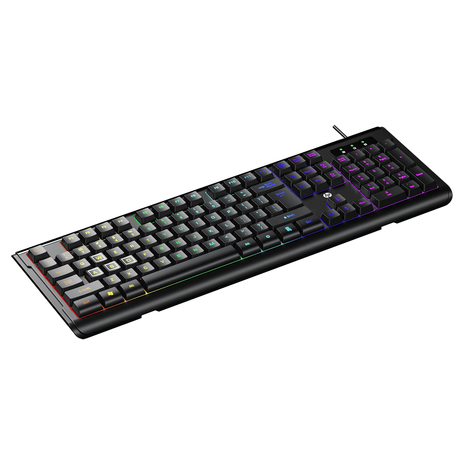 HP K280 Wired Gaming Keyboard with 3-Zone RGB Backlit (Spill Resistanc, Black)_6