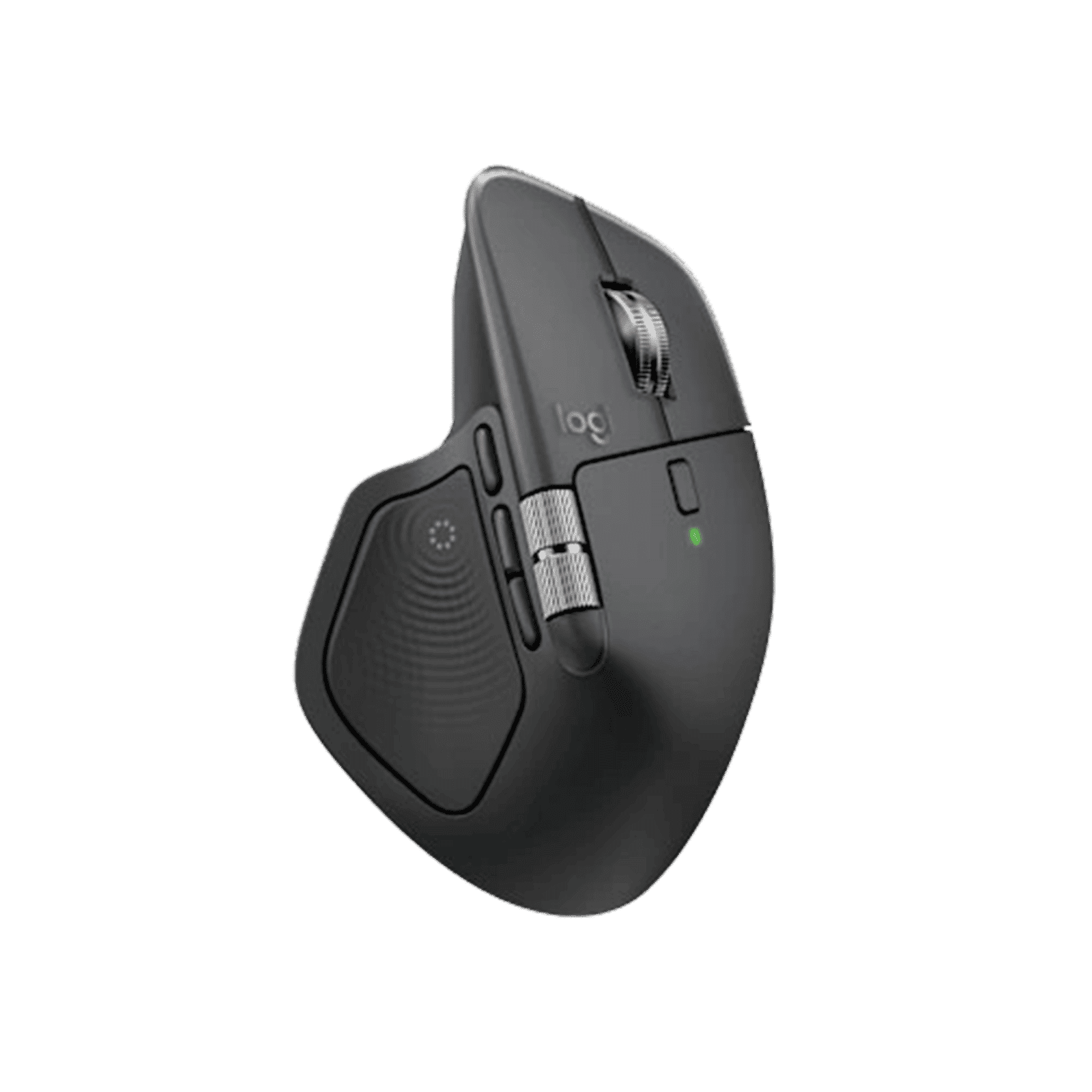 Logitech MX Master 4 Rechargeable Bluetooth 5.1 Wireless Optical Performance Mouse with Thumb Wheel (8000 DPI Adjustable, MagSpeed Scroll Wheel, Graphite) Logitech MX Master 4 Rechargeable Bluetooth 5.1 Wireless Optical Performance Mouse with Thumb Wheel (8000 DPI Adjustable, MagSpeed Scroll Wheel, Graphite)_2