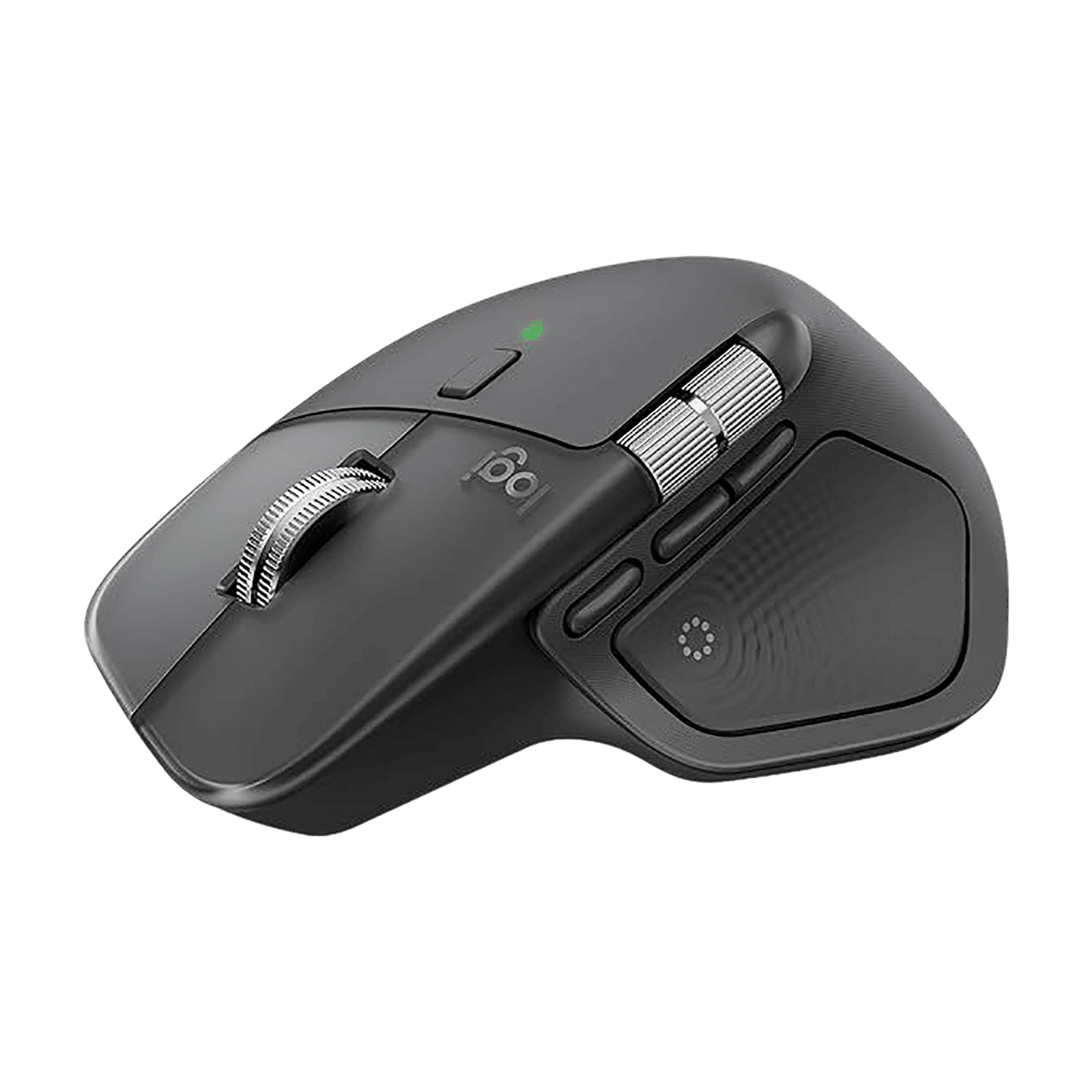 Logitech MX Master 4 Rechargeable Bluetooth 5.1 Wireless Optical Performance Mouse with Thumb Wheel (8000 DPI Adjustable, MagSpeed Scroll Wheel, Graphite) Logitech MX Master 4 Rechargeable Bluetooth 5.1 Wireless Optical Performance Mouse with Thumb Wheel (8000 DPI Adjustable, MagSpeed Scroll Wheel, Graphite)_3