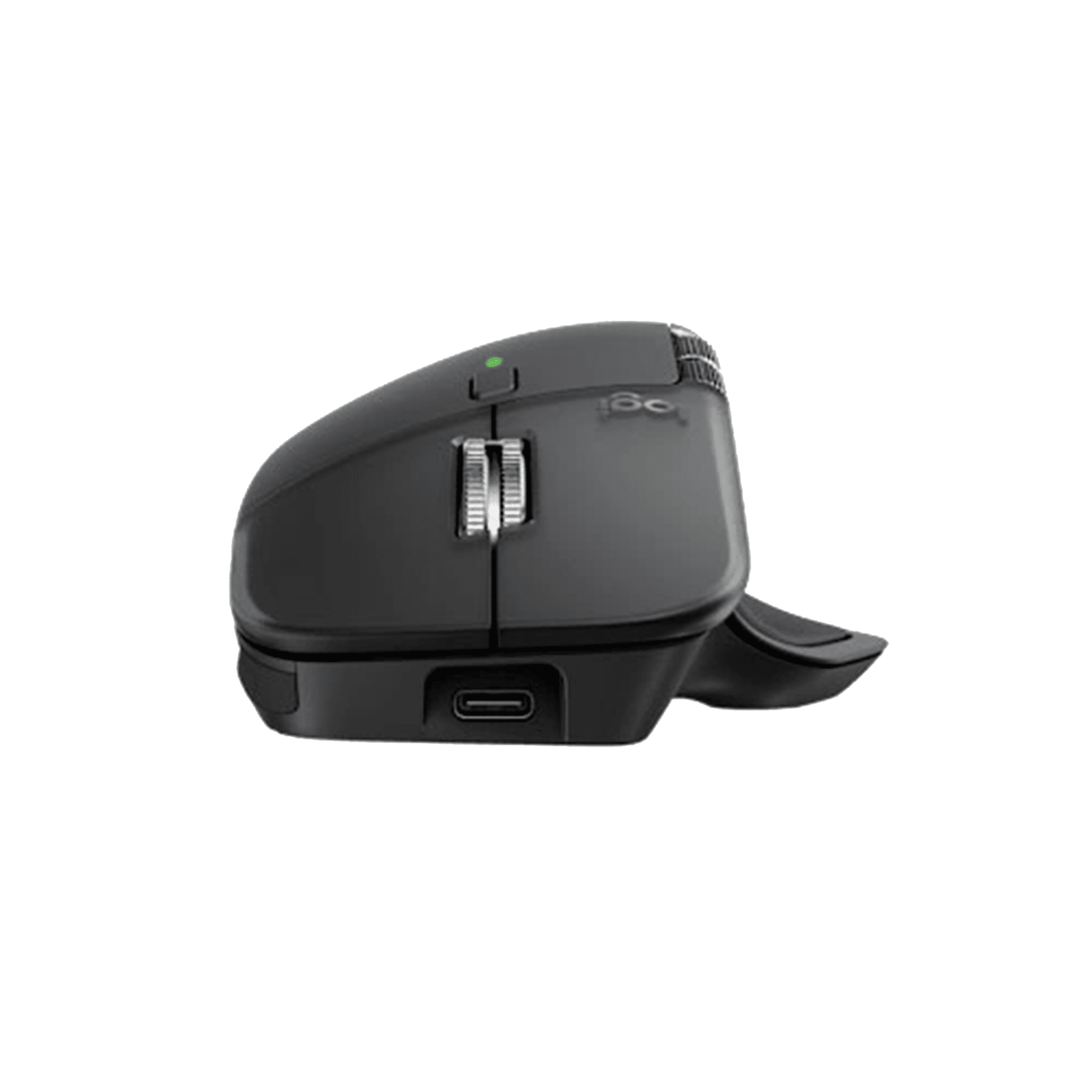 Logitech MX Master 4 Rechargeable Bluetooth 5.1 Wireless Optical Performance Mouse with Thumb Wheel (8000 DPI Adjustable, MagSpeed Scroll Wheel, Graphite) Logitech MX Master 4 Rechargeable Bluetooth 5.1 Wireless Optical Performance Mouse with Thumb Wheel (8000 DPI Adjustable, MagSpeed Scroll Wheel, Graphite)_4