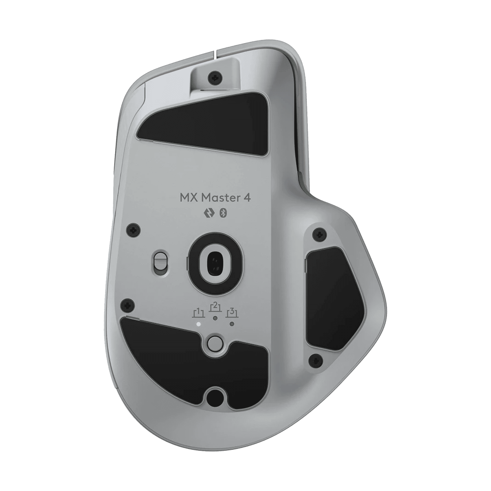 Logitech MX Master 4 Rechargeable Bluetooth 5.1 Wireless Optical Performance Mouse with Thumb Wheel (8000 DPI Adjustable, MagSpeed Scroll Wheel, Pale Grey) Logitech MX Master 4 Rechargeable Bluetooth 5.1 Wireless Optical Performance Mouse with Thumb Wheel (8000 DPI Adjustable, MagSpeed Scroll Wheel, Pale Grey)_6