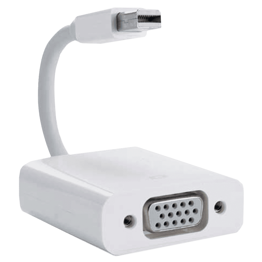 Apple Mini DisplayPort to VGA Port Adapter (Video Display Function, White) Apple Mini DisplayPort to VGA Port Adapter (Video Display Function, White)_2