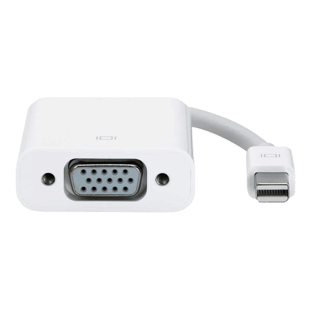 Apple Mini DisplayPort to VGA Port Adapter (Video Display Function, White) Apple Mini DisplayPort to VGA Port Adapter (Video Display Function, White)_3