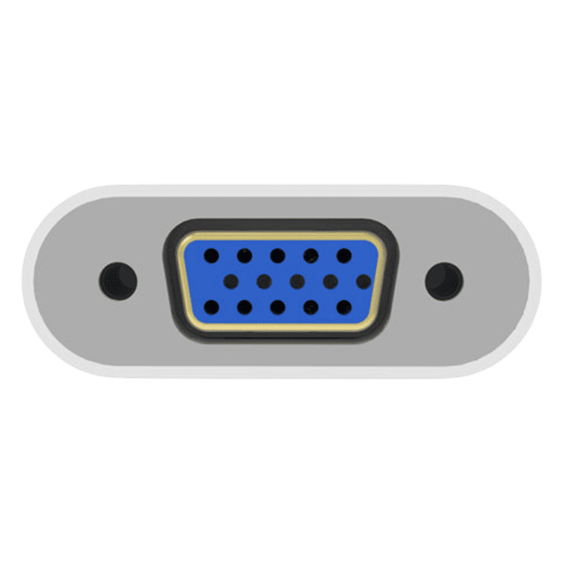 ultraprolink USB Type C to VGA Adapter (Supports Dual View, White)_3