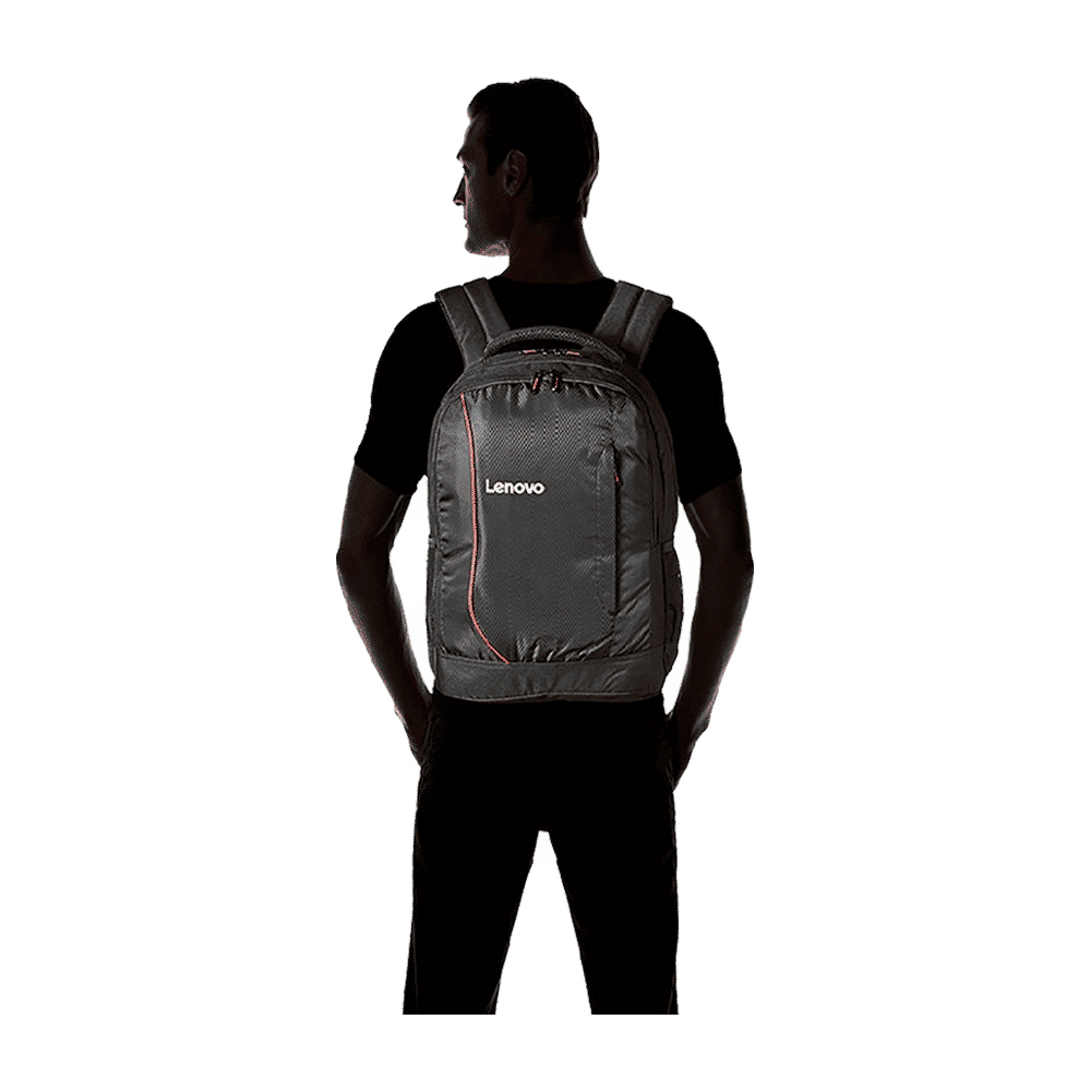 Lenovo B3055 Polyester Laptop Backpack for 15.6 Inch Laptop (Water Resistant, Black)_10