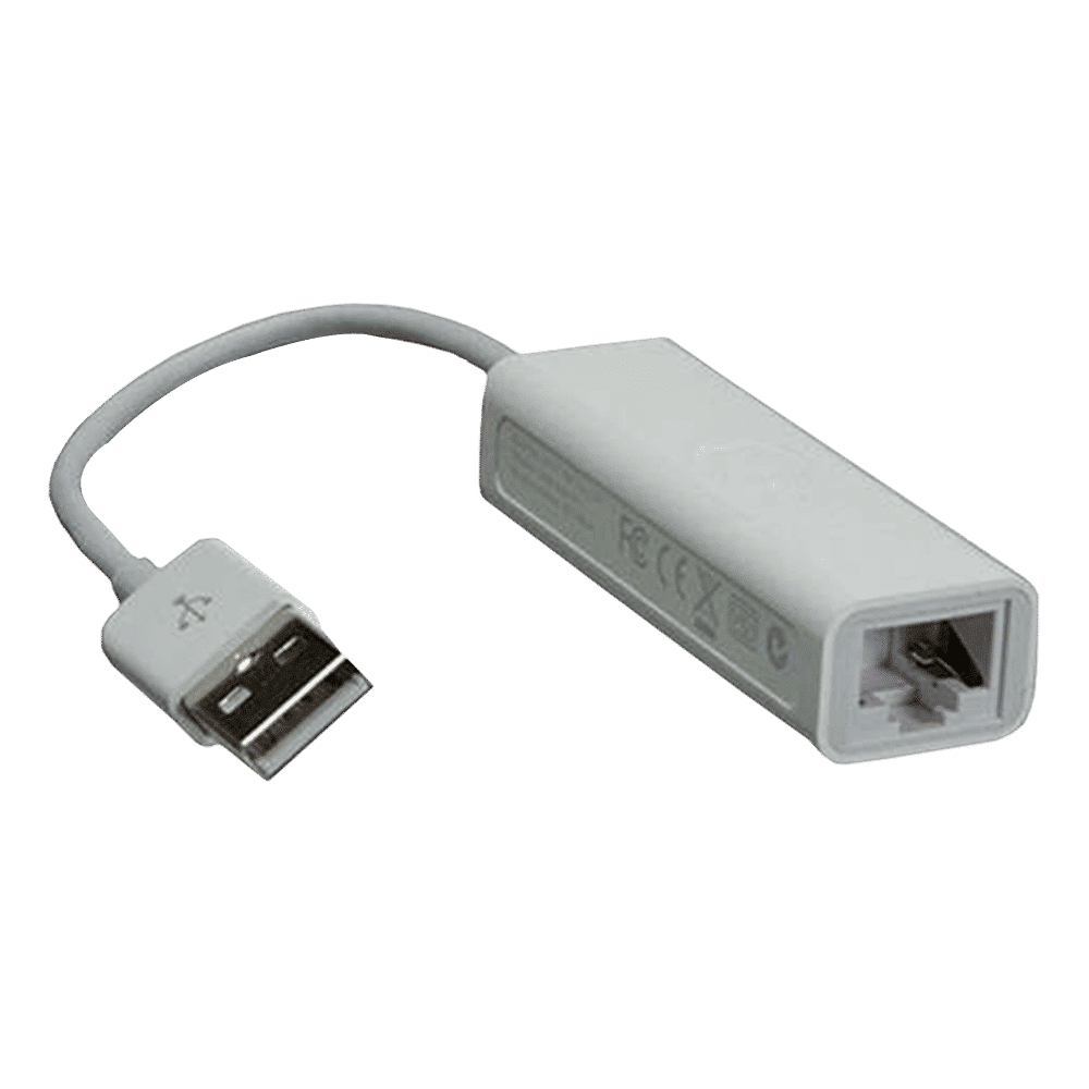 Apple USB 2.0 Type A to LAN Port USB Adapter (Supports 100 Mbps Speed, White)_2