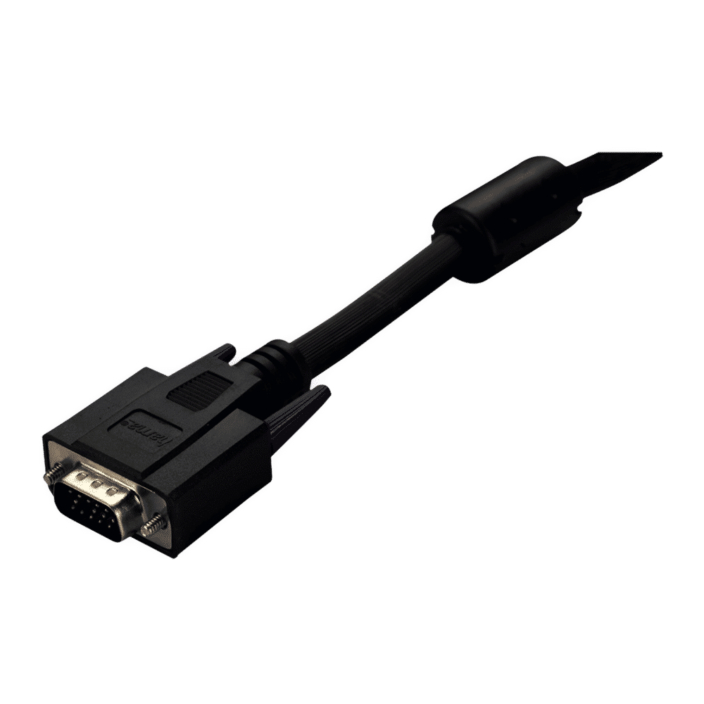 Hama VGA to VGA Port Video Connecting Cable (Double Shielded, Black) Hama VGA to VGA Port Video Connecting Cable (Double Shielded, Black)_3