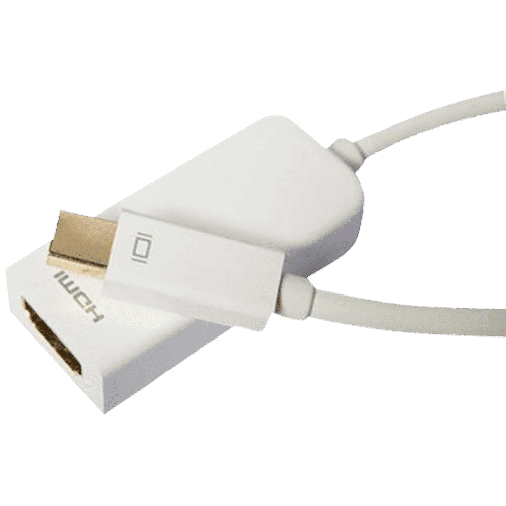 ultraprolink Mini DisplayPort to HDMI Type A Cable (24k Gold-plated, White)_8