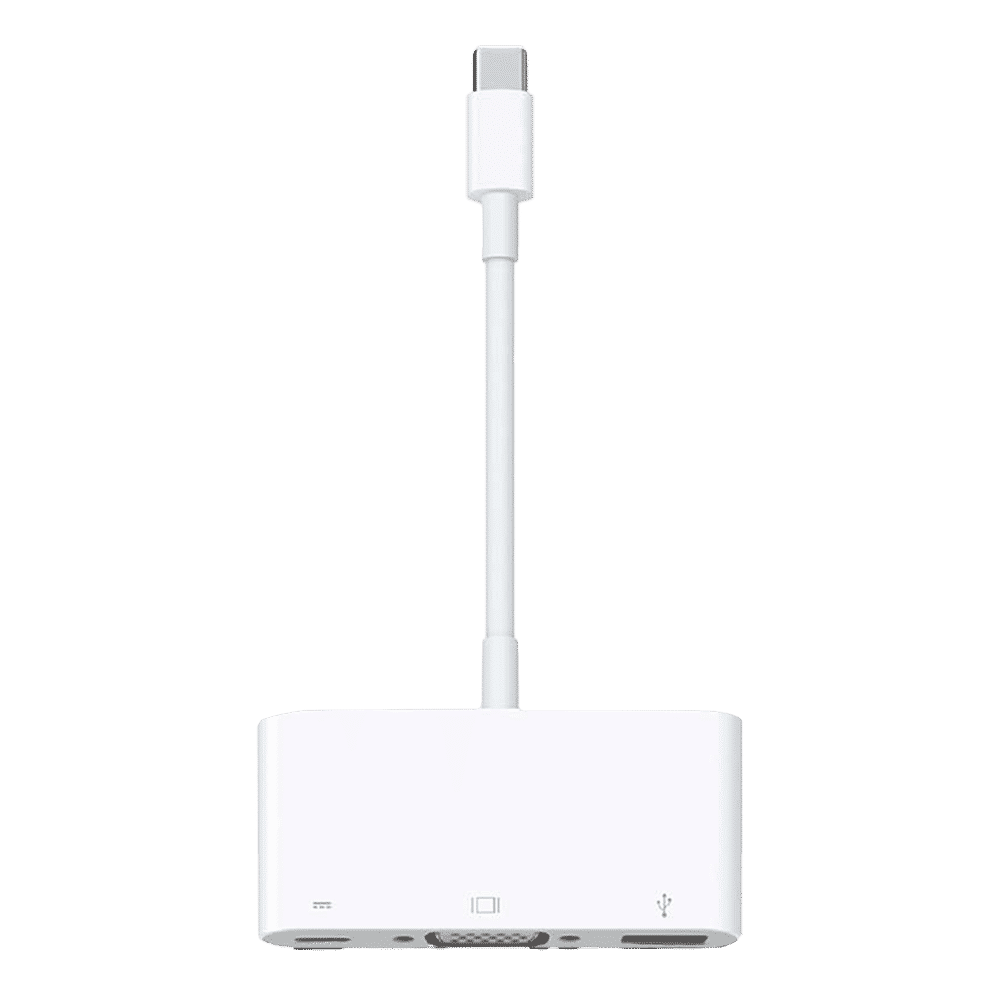 Apple USB 3.0 Type C to USB 3.0 Type C, USB 2.0 Type A, VGA Port Multi-Port Adapter (Sync & Charge, White) Apple USB 3.0 Type C to USB 3.0 Type C, USB 2.0 Type A, VGA Port Multi-Port Adapter (Sync & Charge, White)_1