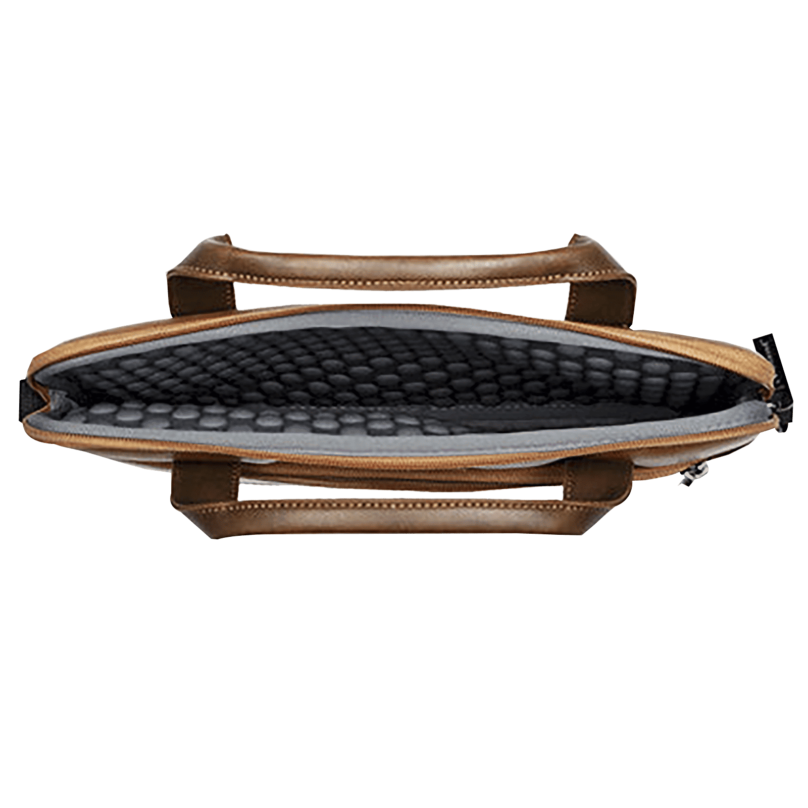 stuffcool Lush Faux Leather Laptop Sling Bag for 14 Inch Laptop (Detachable & Adjustable Shoulder Strap, Brown) stuffcool Lush Faux Leather Laptop Sling Bag for 14 Inch Laptop (Detachable & Adjustable Shoulder Strap, Brown)_4