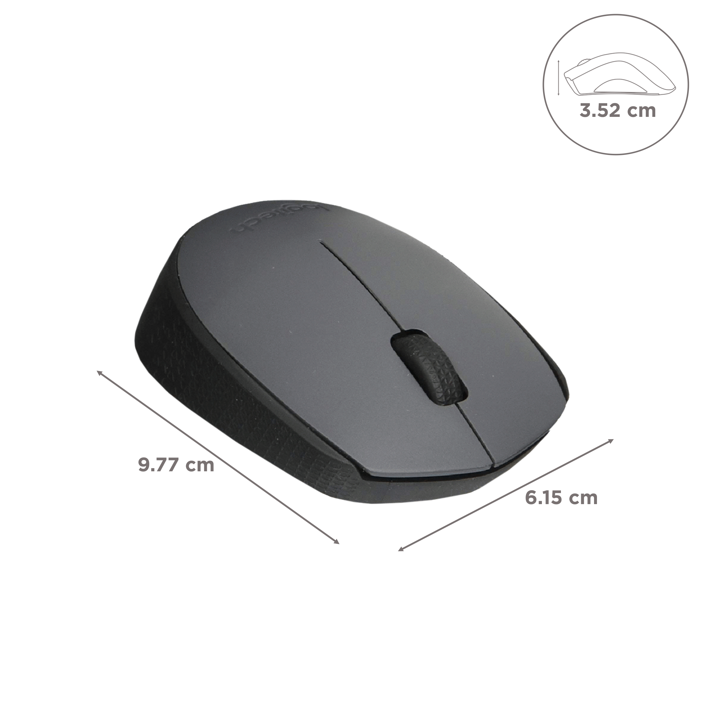 logitech M170 Wireless Optical Mouse (1000 DPI, Plug & Play, Grey & Black) logitech M170 Wireless Optical Mouse (1000 DPI, Plug & Play, Grey & Black)_3