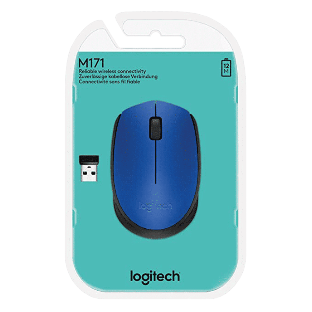 logitech M171 Wireless Optical Mouse (1000 DPI, Plug & Play, Blue/Black)_9