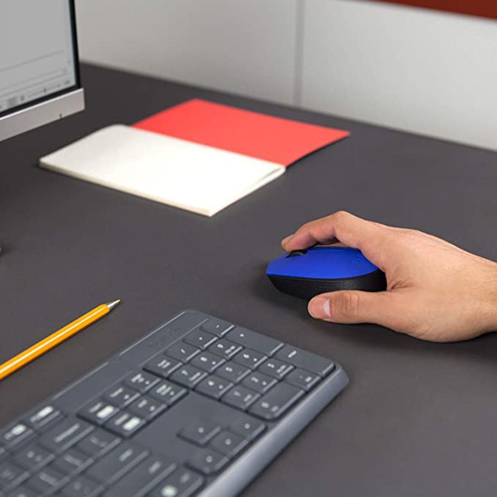 logitech M171 Wireless Optical Mouse (1000 DPI, Plug & Play, Blue/Black)_10