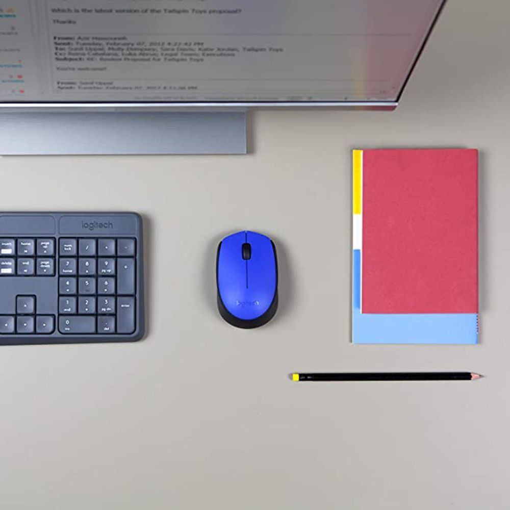 logitech M171 Wireless Optical Mouse (1000 DPI, Plug & Play, Blue/Black)_5