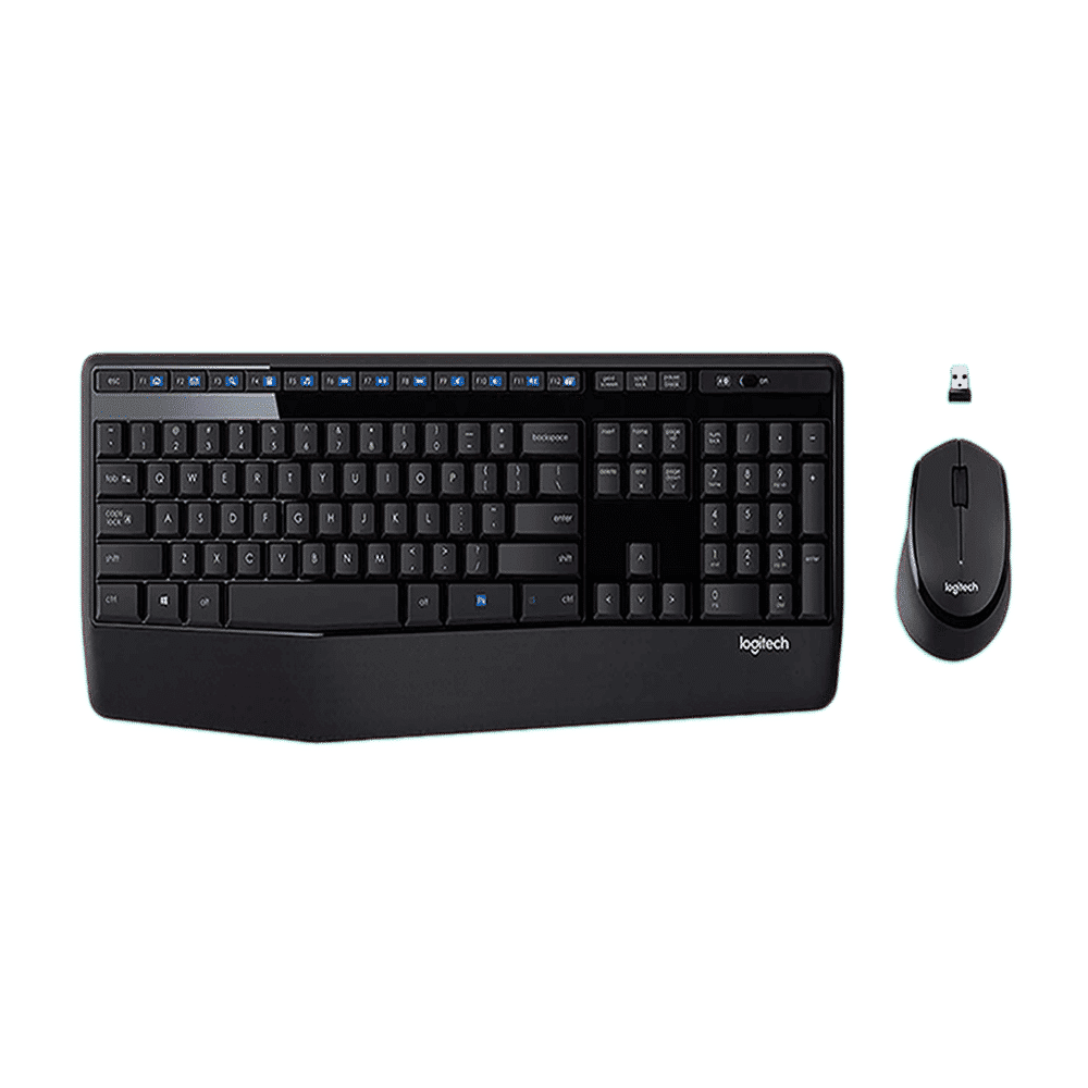 logitech MK345 Wireless Keyboard & Mouse Combo (1000 DPI, Spill Resistant, Black) logitech MK345 Wireless Keyboard & Mouse Combo (1000 DPI, Spill Resistant, Black)_1