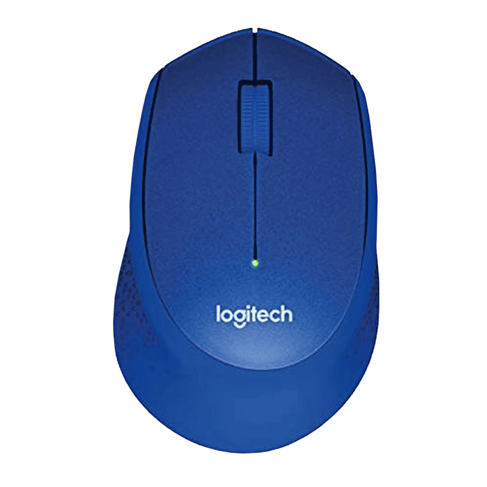 logitech M331 Plus Wireless Optical Mouse with Silent Click Buttons (1000 DPI, Plug & Play, Blue)_1