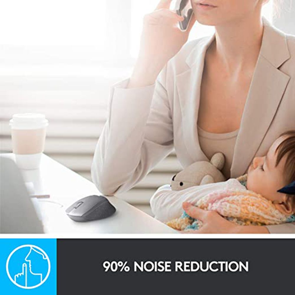 logitech M331 Plus Wireless Optical Mouse with Silent Click Buttons (1000 DPI, Plug & Play, Blue)_6