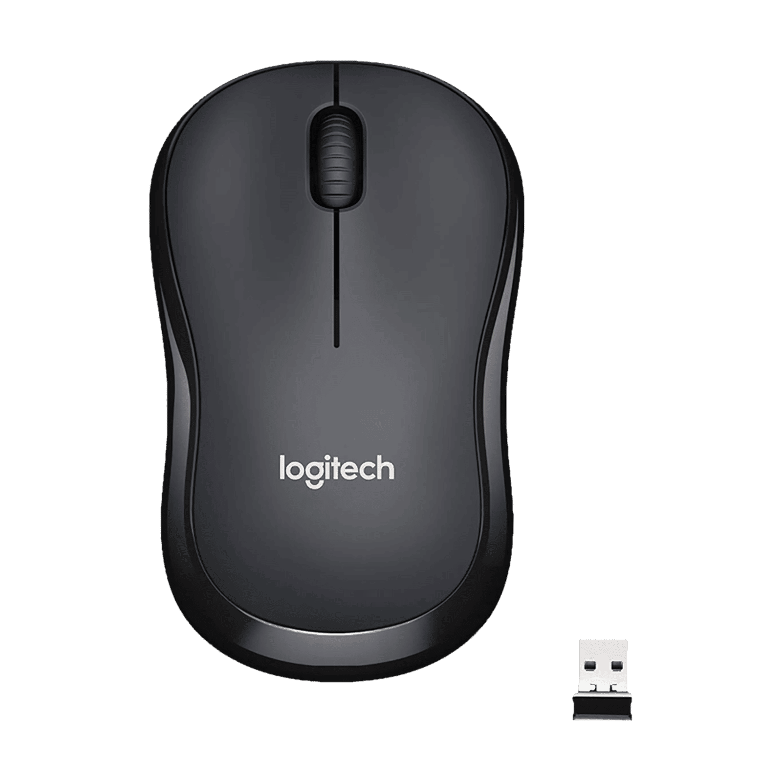 logitech M221 Wireless Optical Mouse with Silent Click Buttons (1000 DPI, Ambidextrous Design, Black)_1