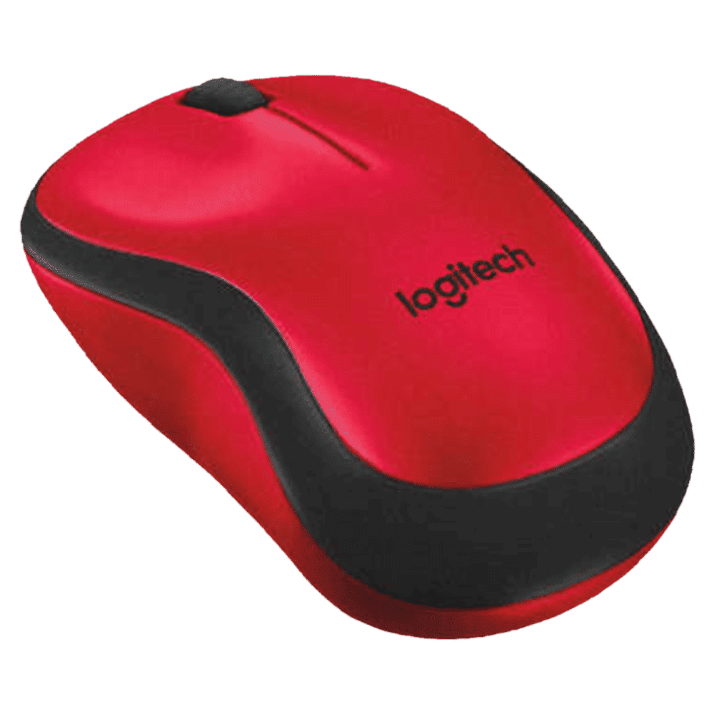 logitech M221 Wireless Optical Mouse with Silent Click Buttons (1000 DPI, Plug & Play, Red)_4