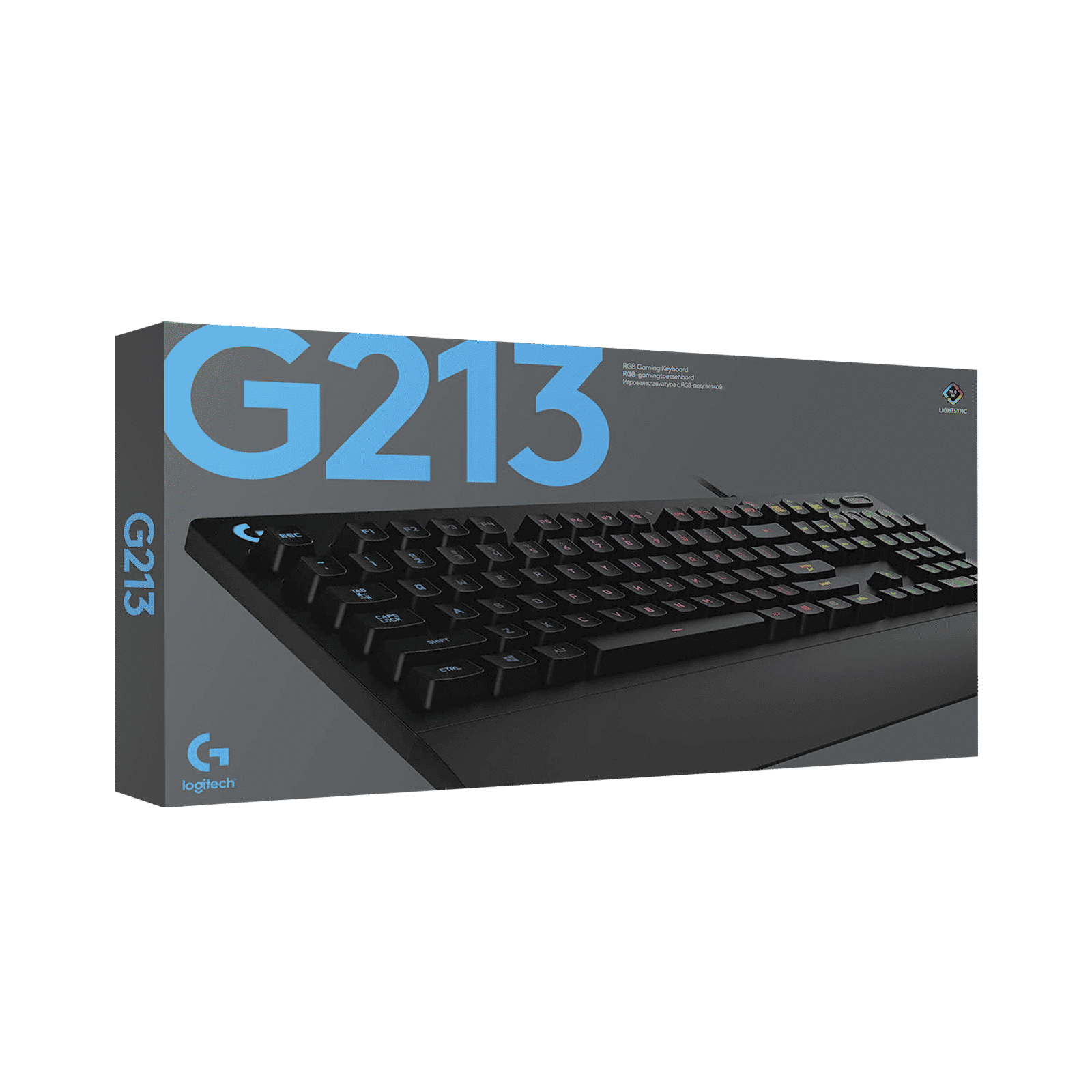 logitech G213 Prodigy Wired Gaming Keyboard with Backlit Keys (Spill Resistant, Black)_8