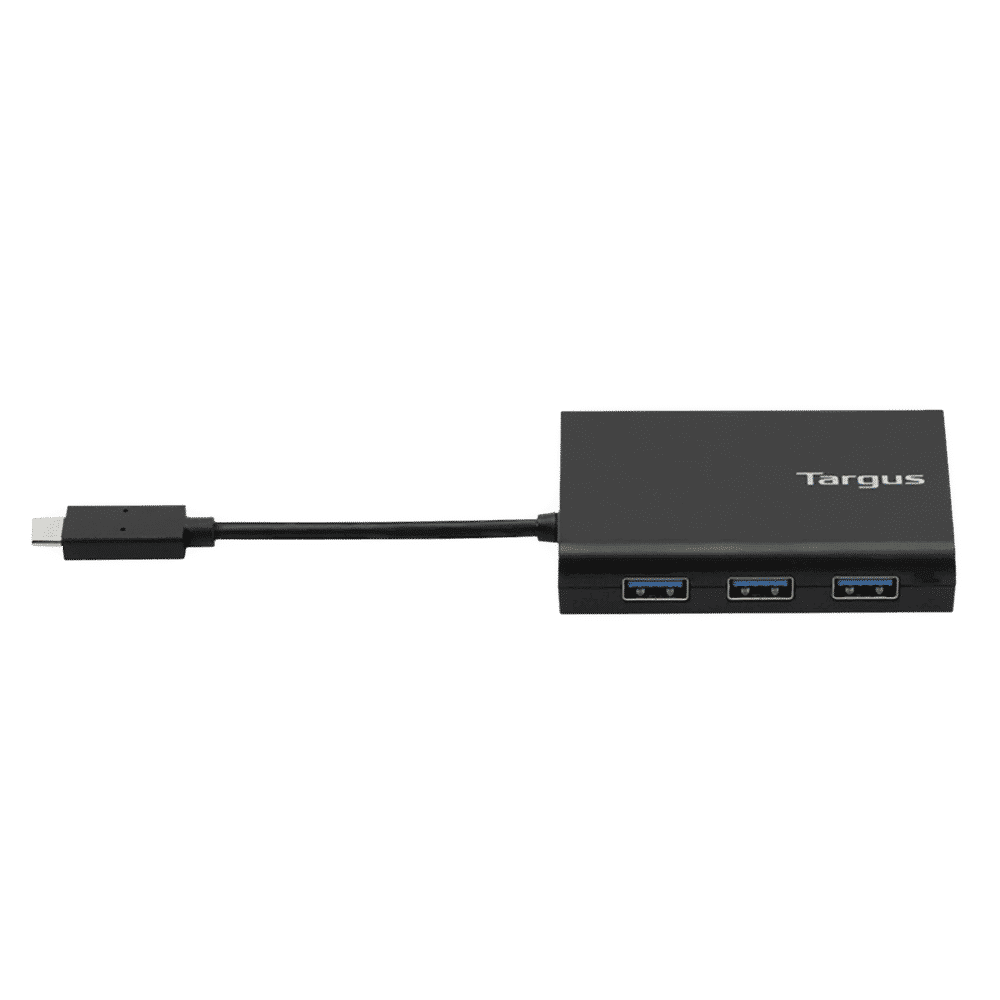 Targus Power USB 3.0 Type C to USB 3.0 Type A, LAN Port Multi-Port Hub (Compact Design, Black) Targus Power USB 3.0 Type C to USB 3.0 Type A, LAN Port Multi-Port Hub (Compact Design, Black)_1