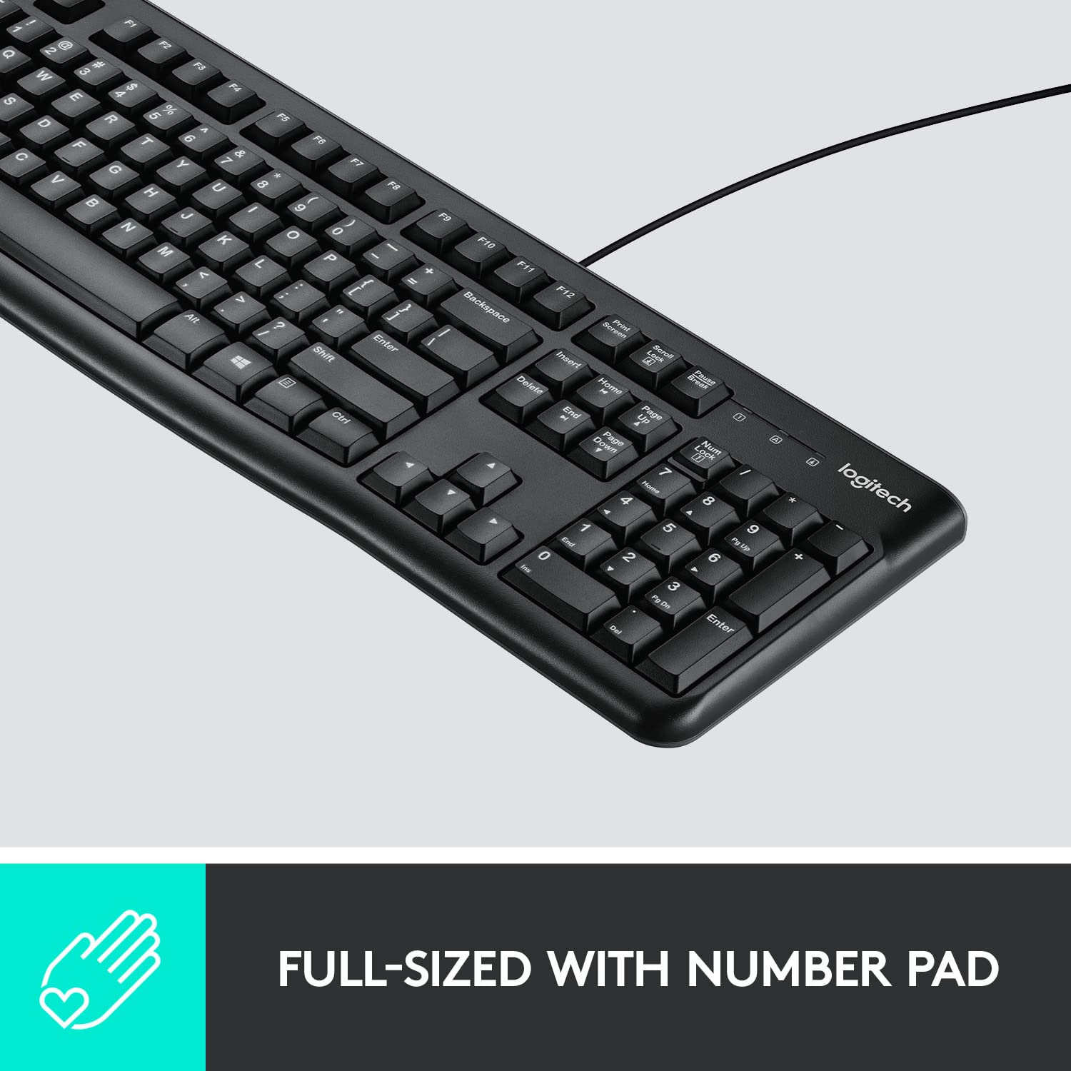 logitech MK120 Wired Keyboard & Mouse Combo (1000 DPI, Spill Resistant, Black) logitech MK120 Wired Keyboard & Mouse Combo (1000 DPI, Spill Resistant, Black)_11